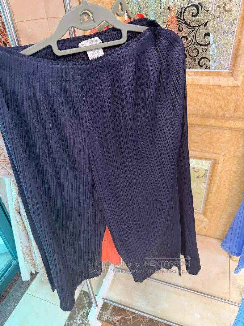 Issey Miyake Issey Miyake size:3 Blue Straight Pants Size 22" - 1 Thumbnail