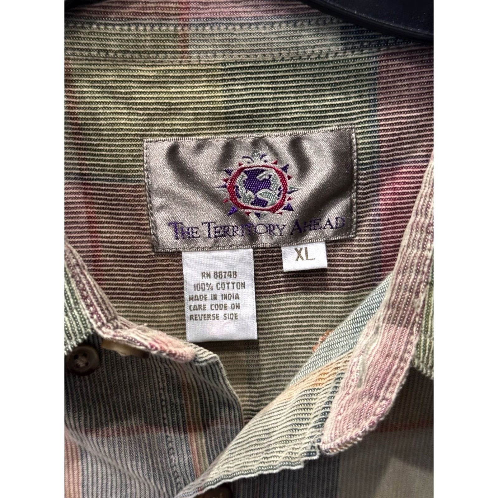 The Territory Ahead Territory Ahead Cord Plaid LONG SLEEVE SHIRT XL Multicolor Men Regular XS? XL Size US XL / EU 56 / 4 - 5 Thumbnail