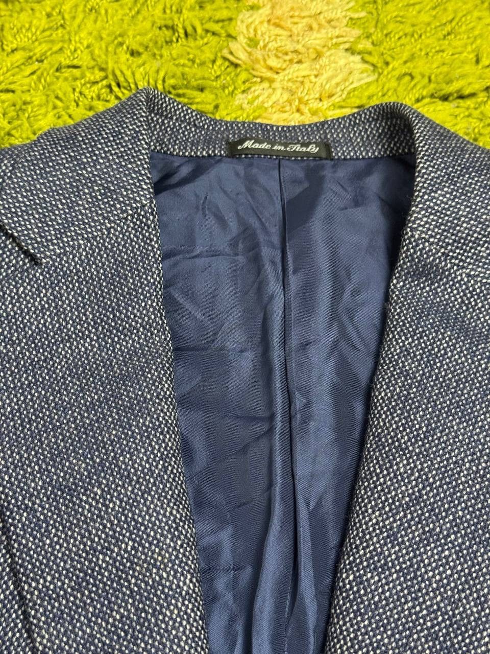 Pal Zileri PAL ZILERI Cashmere Silk Wool Blazer Tweed Coat Size 50R - 6 Thumbnail