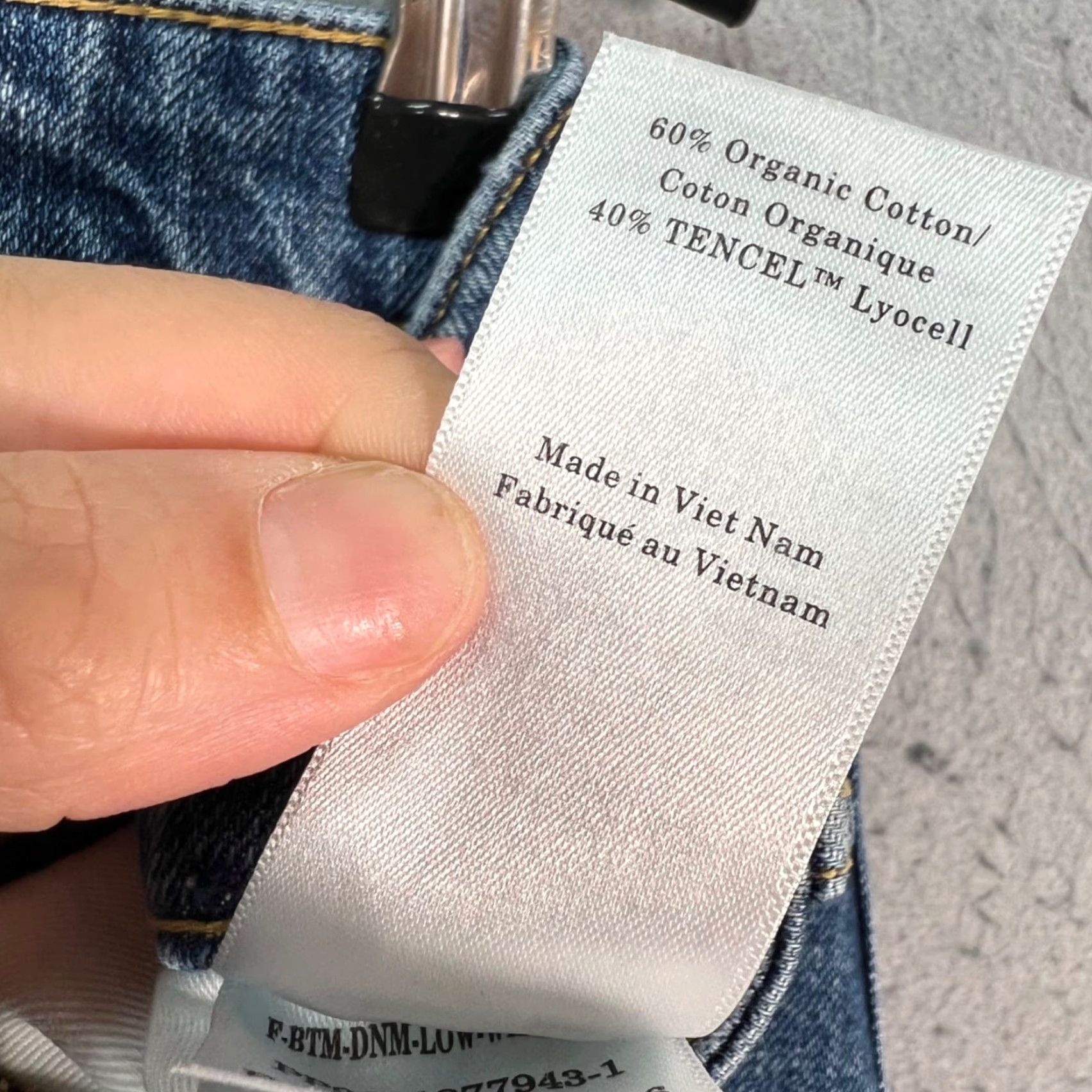 Everlane Everlane Jeans Womens 23R Wide-Leg Blue Denim Organic Cotton Blend 5-Pocket Inseam 30in High Rise Regular Size 40" / US 18 - 5 Thumbnail