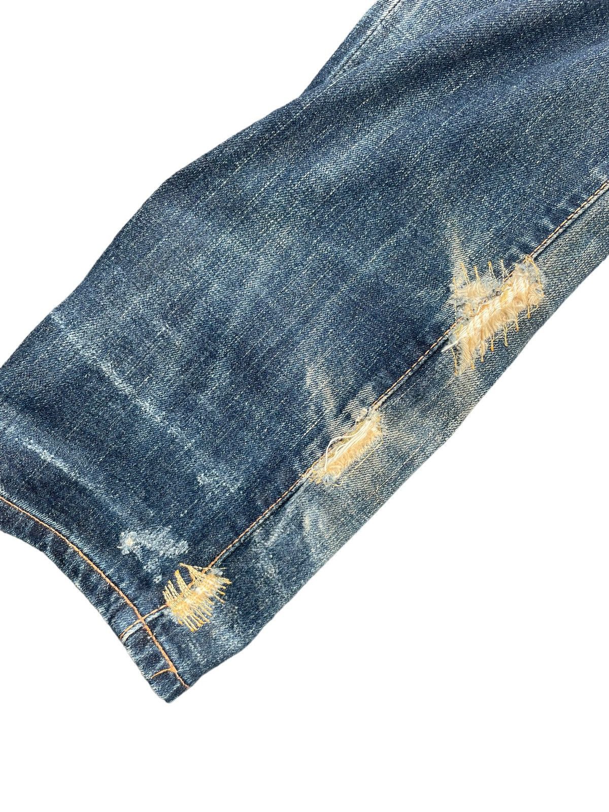 Edwin × Vintage Vintage Edwin 505zxx Selvedge Distressed Denim Size US 32 / EU 48 - 5 Thumbnail