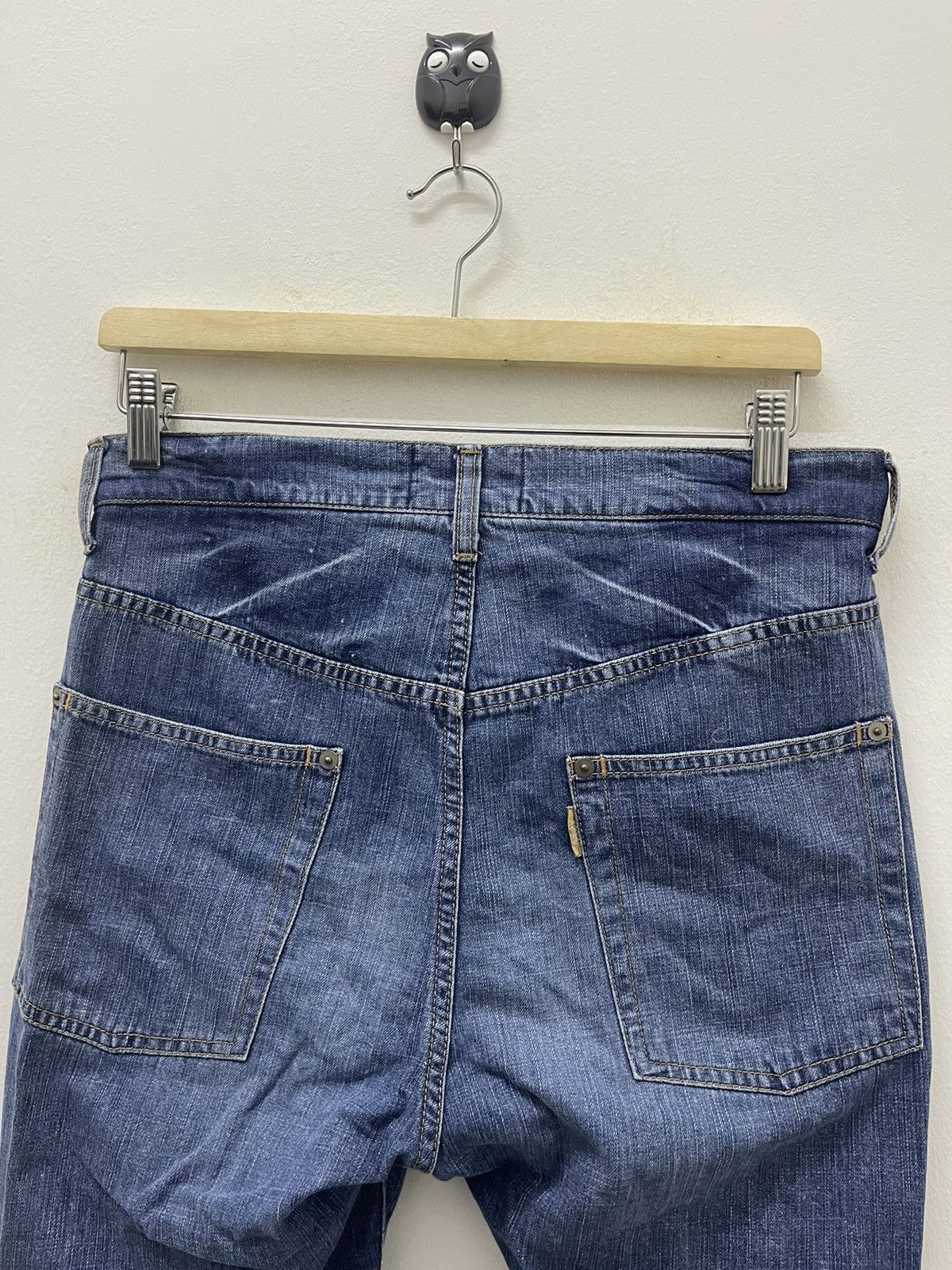 Zucca Rare Vintage ZUCCA Made in Japan Button Leg Size US 29 - 2 Thumbnail