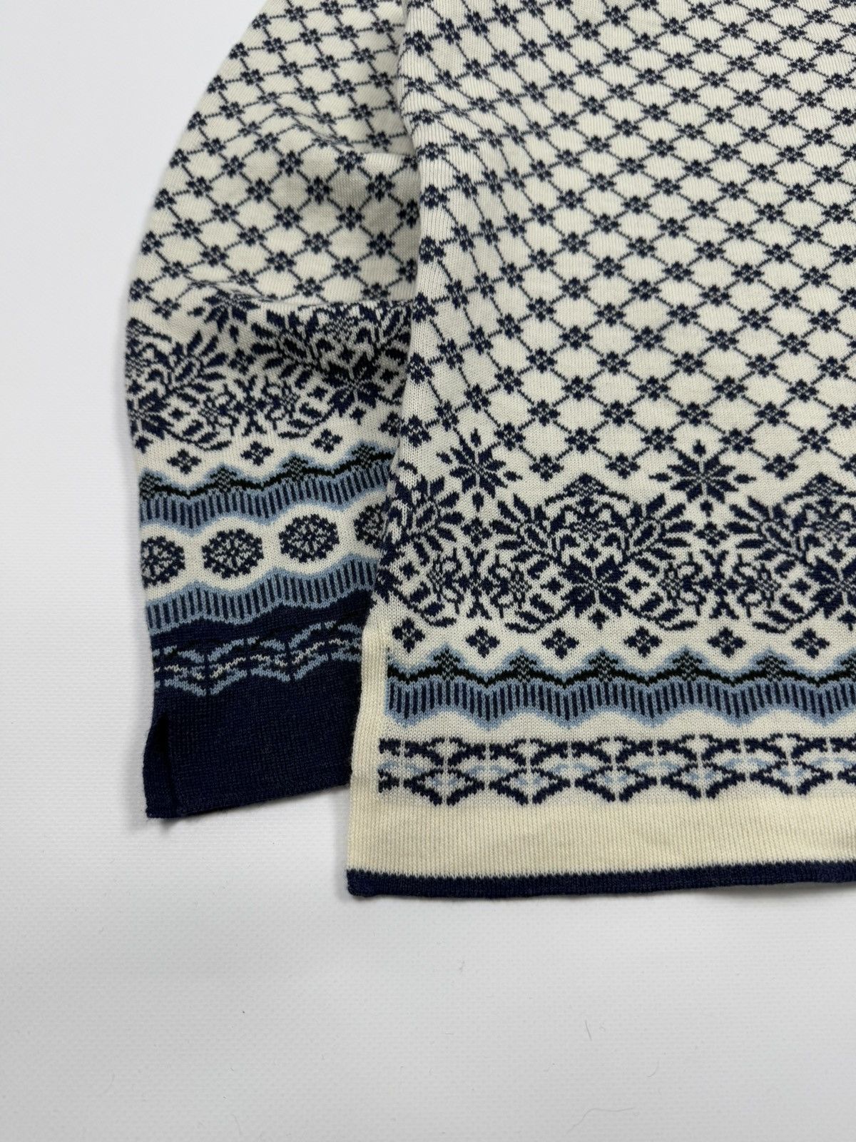 Dale Of Norway Dale Of Norway Women’s Wool Knit Zip Sweater Size L / US 10 / IT 46 - 12 Thumbnail
