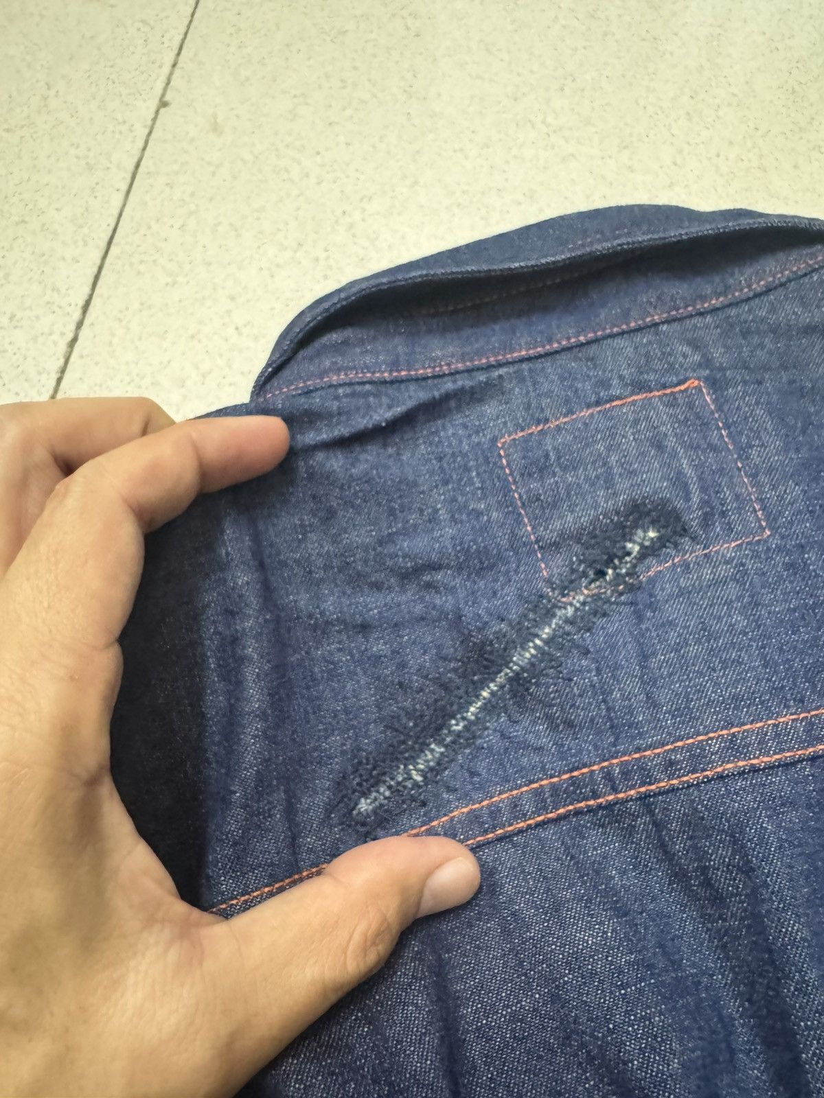 Needles NEEDLES BY NEPENTHES DENIM BUTTON UP SHIRT Size US M / EU 48-50 / 2 - 10 Thumbnail