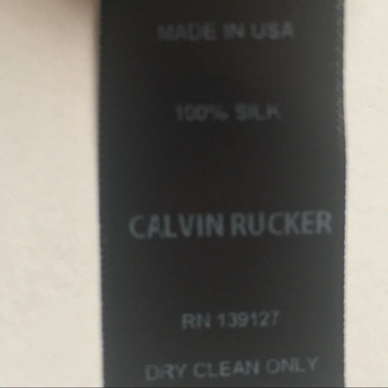 The Unbranded Brand Calvin Rucker single breasted black 100% silk jacket, size 2 Size XS / US 0-2 / IT 36-38 - 6 Thumbnail
