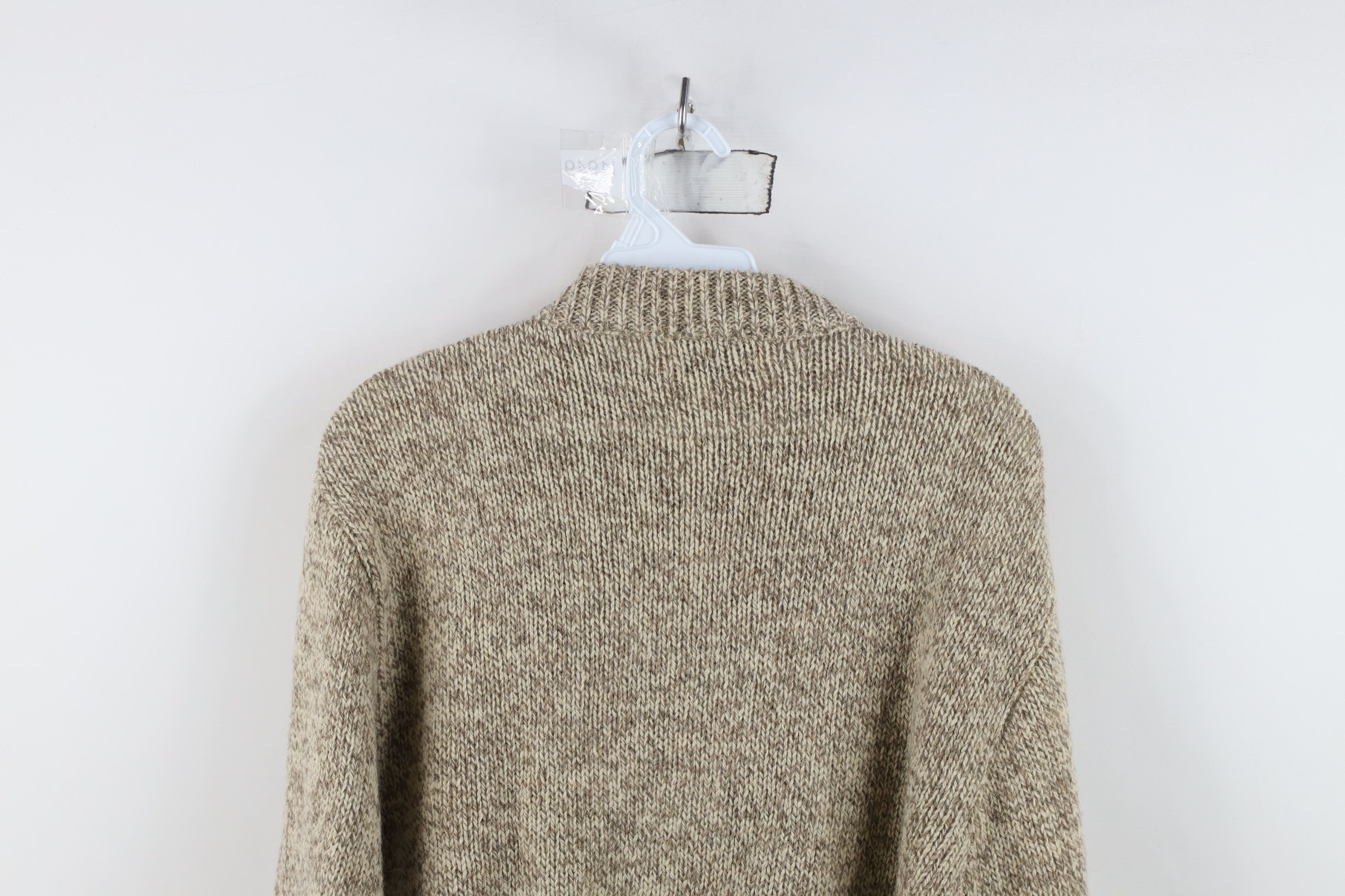 Vintage Deadstock Vintage 70s Streetwear Blend Knit Crewneck Sweater Size US L / EU 52-54 / 3 - 12 Thumbnail