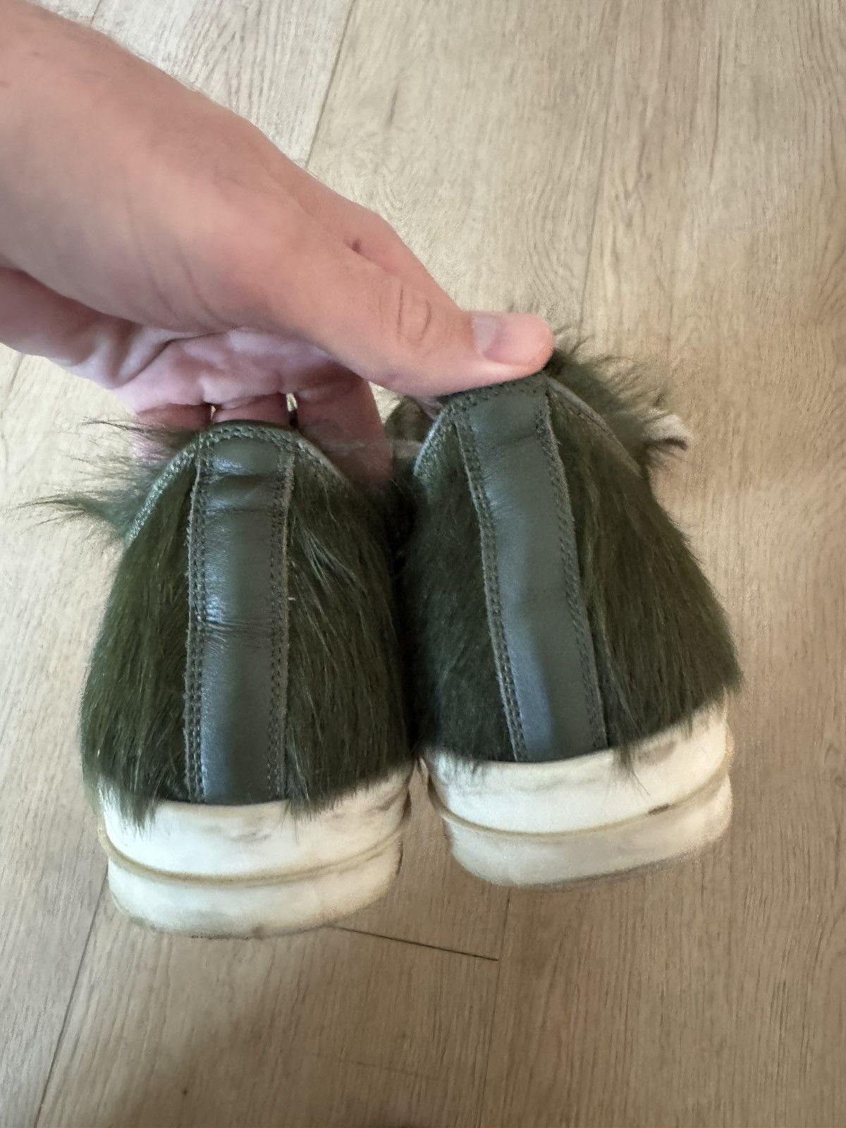 Rick Owens Ponyhair ramones grinch Size US 7 / EU 40 - 7 Thumbnail