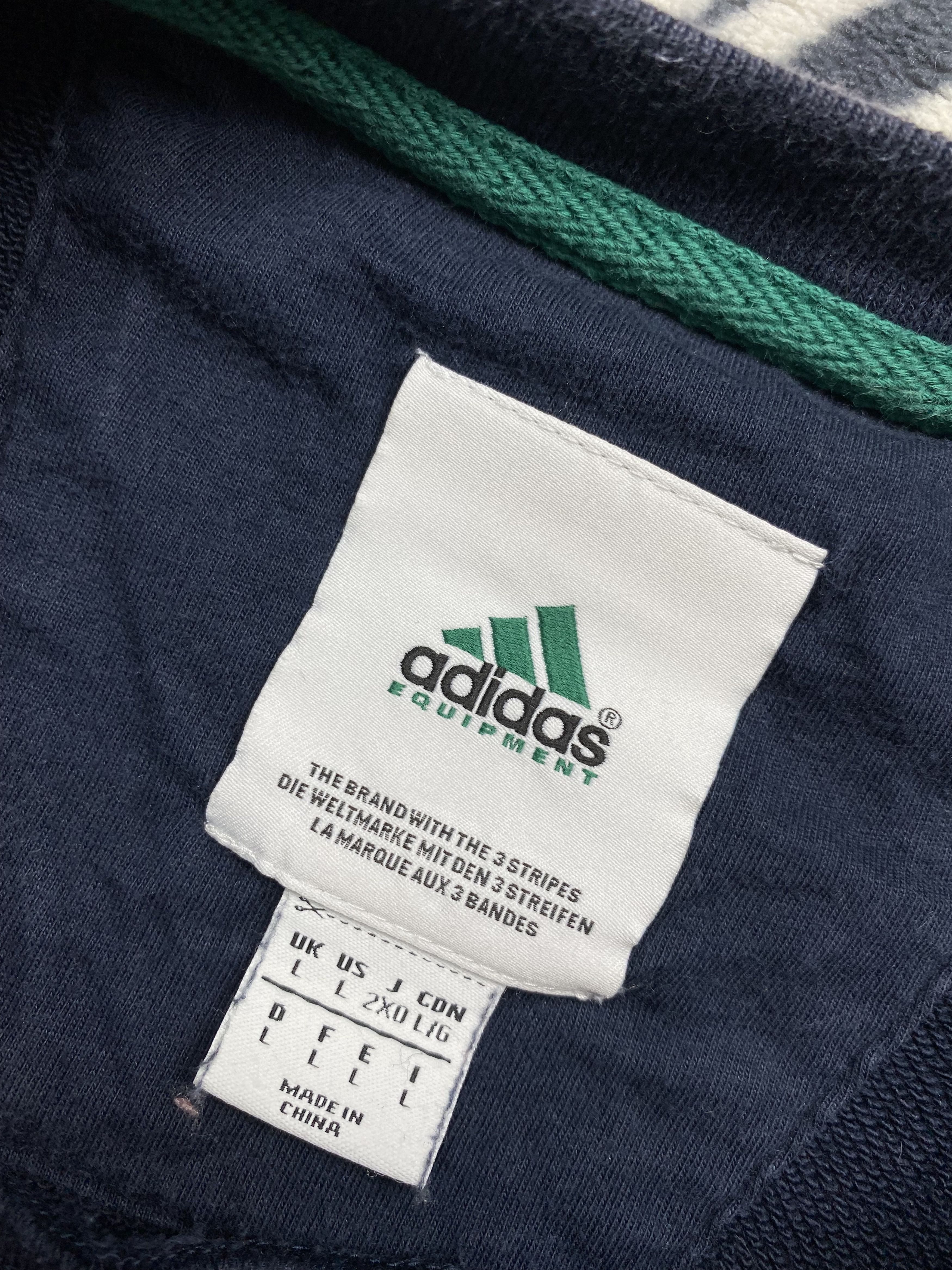 Adidas Adidas Equipment Mens Big Logo Sweatshirt Y2K Size US L / EU 52-54 / 3 - 4 Thumbnail