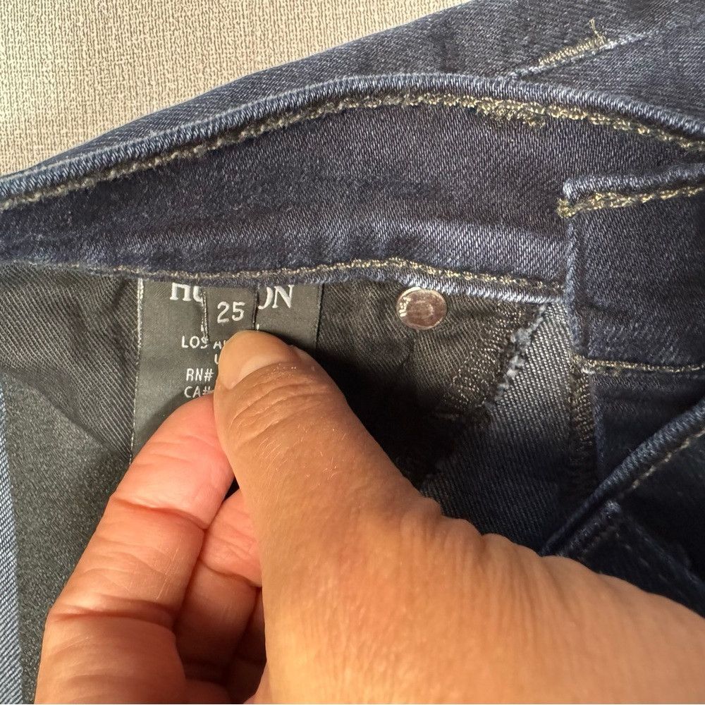 Hudson Hudson Nico Mid-Rise Super Skinny Ankle Jeans Size 25 Size 25" / US 0 / IT 36 - 6 Thumbnail