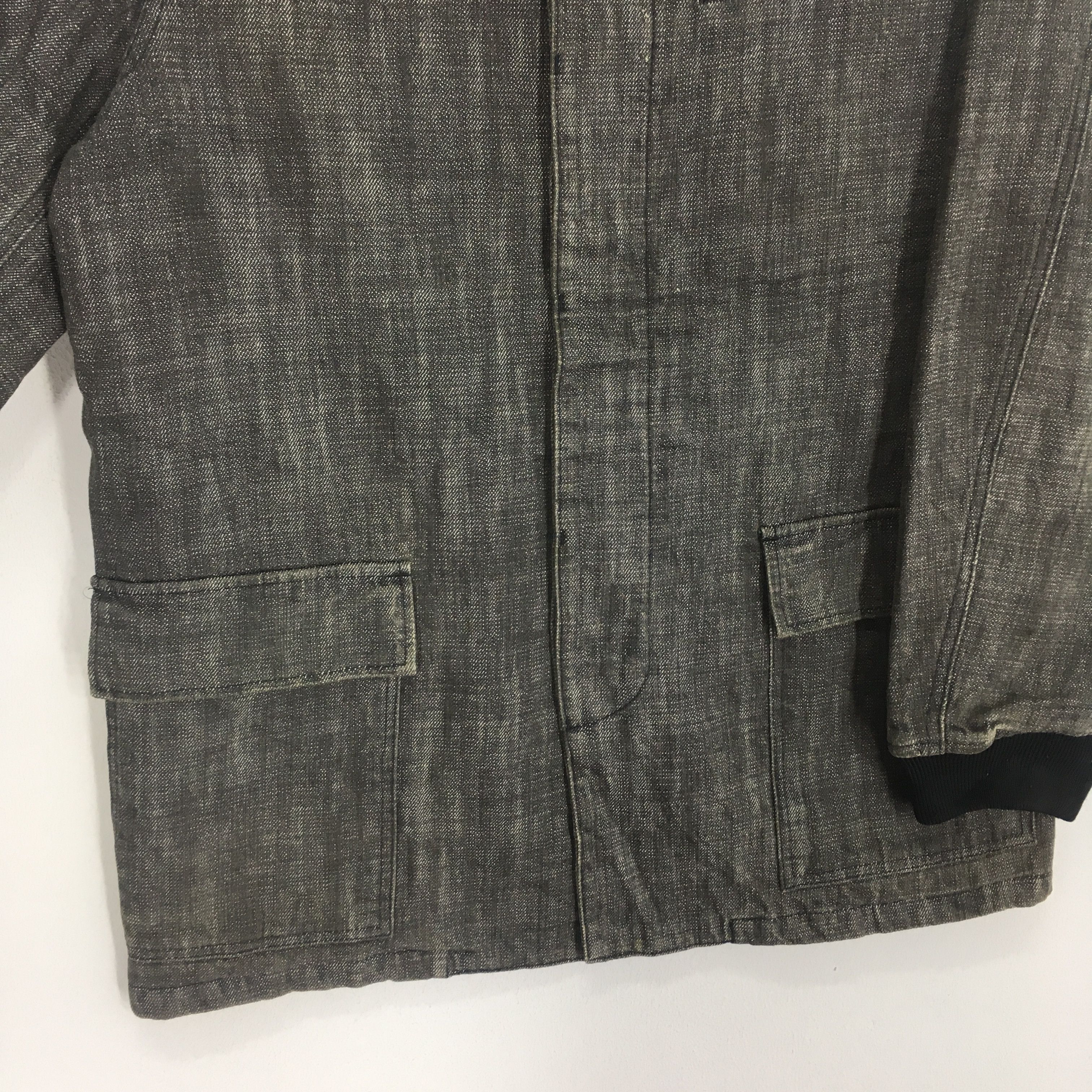 Head Porter Vintage Head Porter Plus Japan Black Denim Jeans Jacket Size US M / EU 48-50 / 2 - 6 Thumbnail