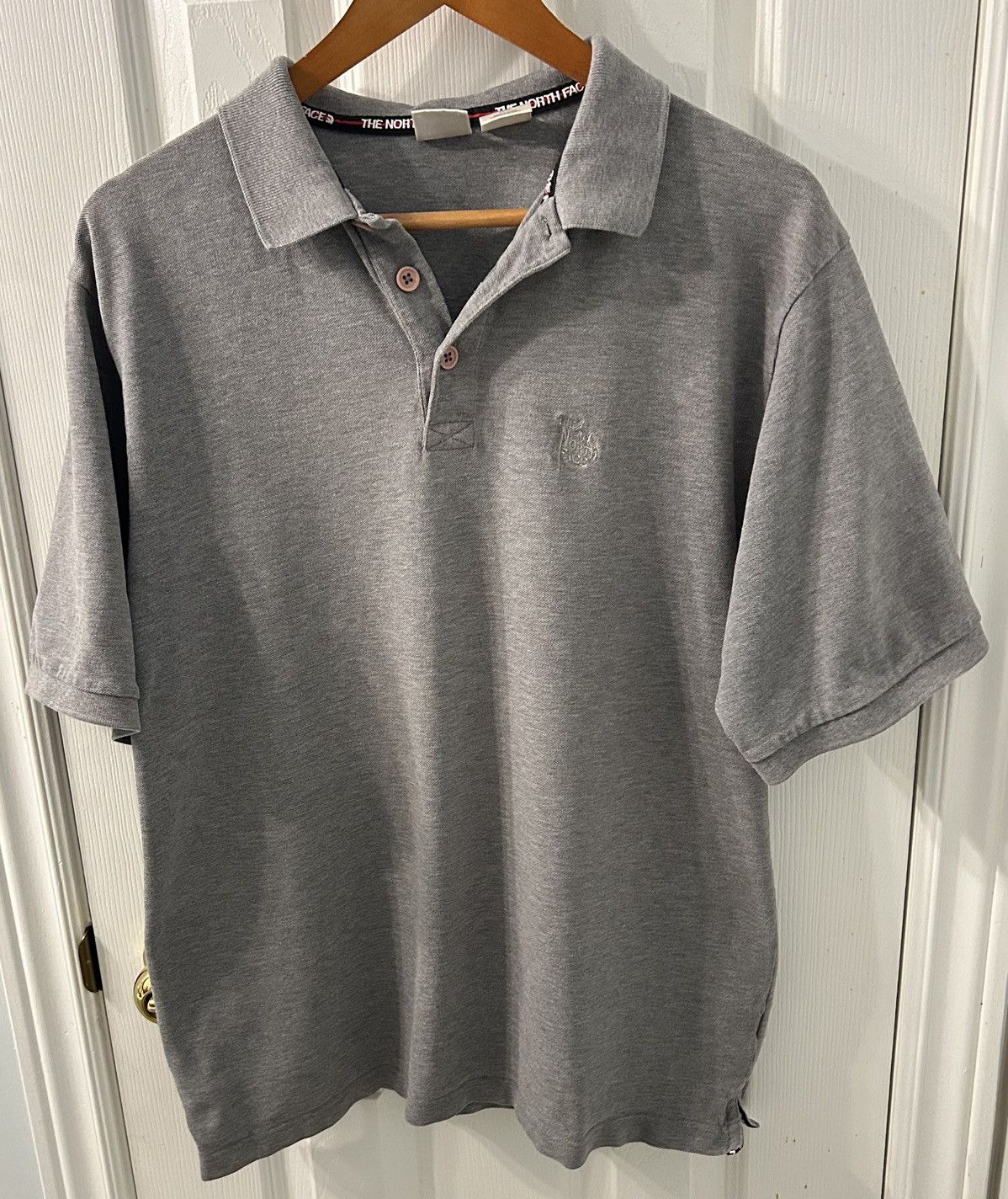 The North Face VTG The North Face Mens Grey Polo Shirt - Size M Size US M / EU 48-50 / 2 - 1 Thumbnail