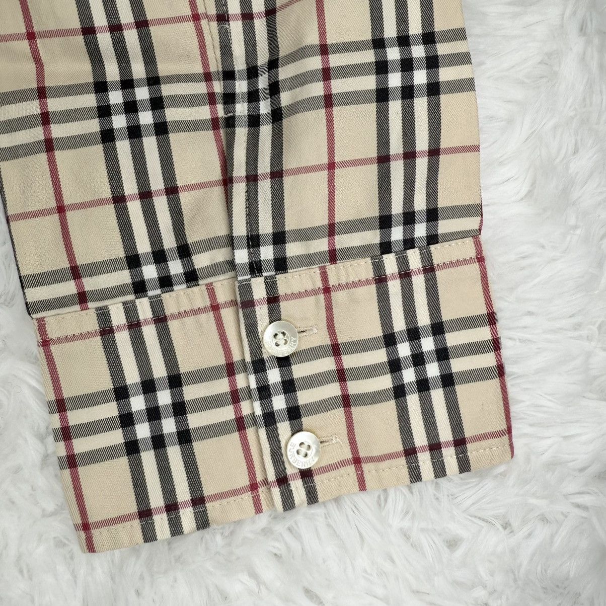Burberry Burberry Women Nova Check Button down shirt 3/4 sleeve Size M / US 6-8 / IT 42-44 - 6 Thumbnail