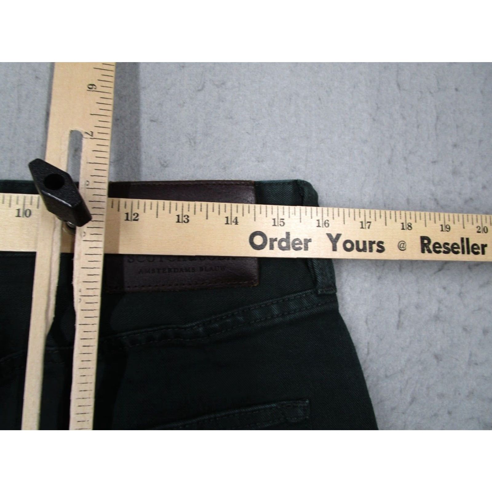 Scotch & Soda Scotch & Soda Men's Green Skinny Jeans 31x32 Cotton Blend Size US 31 - 7 Thumbnail