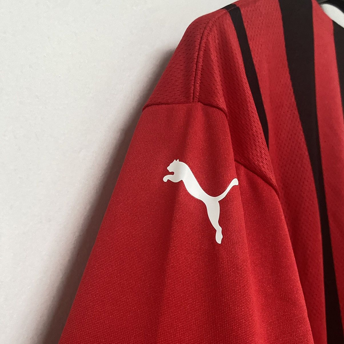 Puma BNWT Player Issue AC Milan 21-22 Home Scudetto Soccer Jersey Size US XL / EU 56 / 4 - 11 Thumbnail