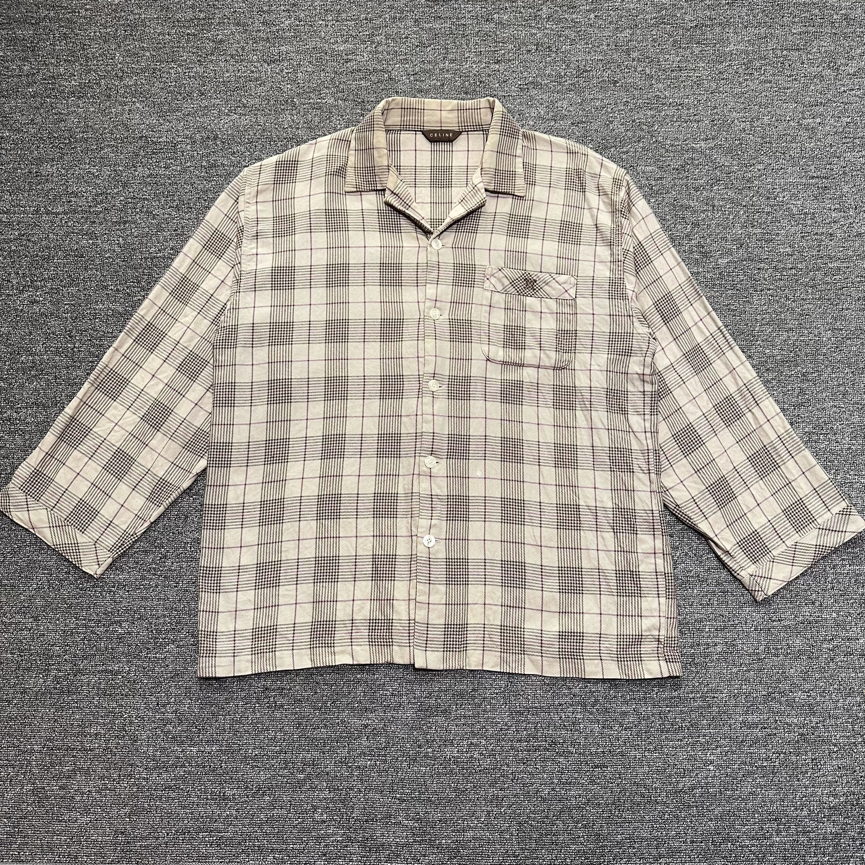 Celine Celine Button Ups Shirts Size US XL / EU 56 / 4 - 1 Thumbnail