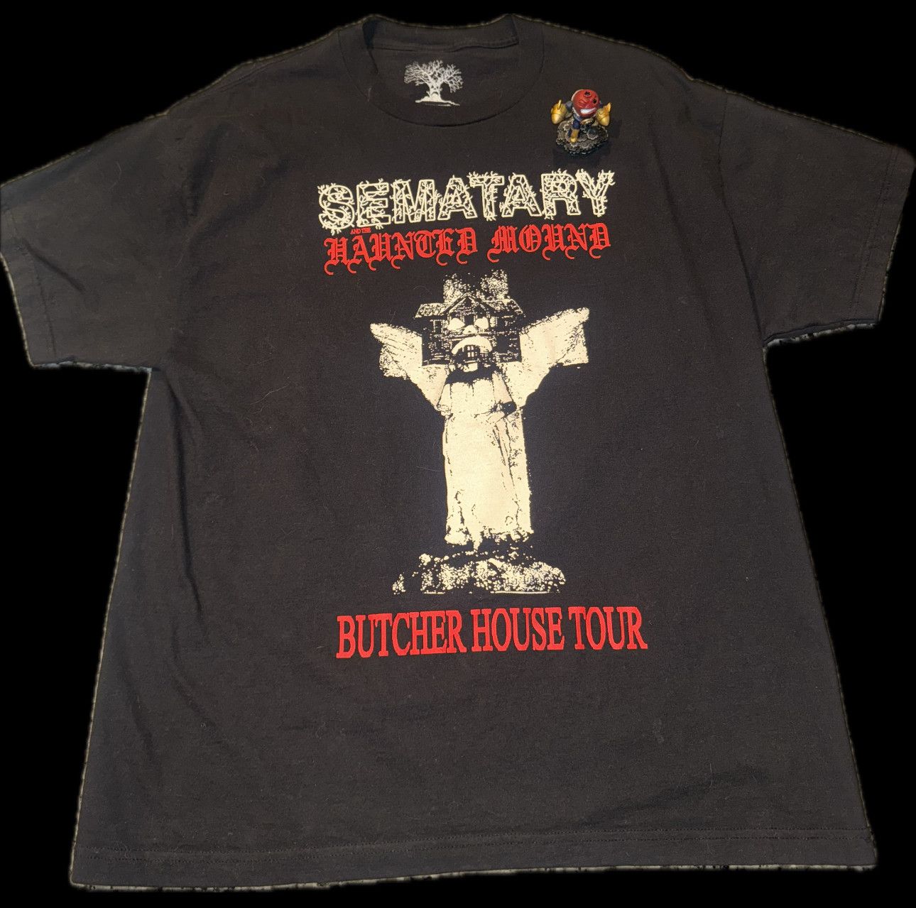 Haunted Mound Sematary Butcher House Tour Shirt. Size US XL / EU 56 / 4 - 1 Thumbnail