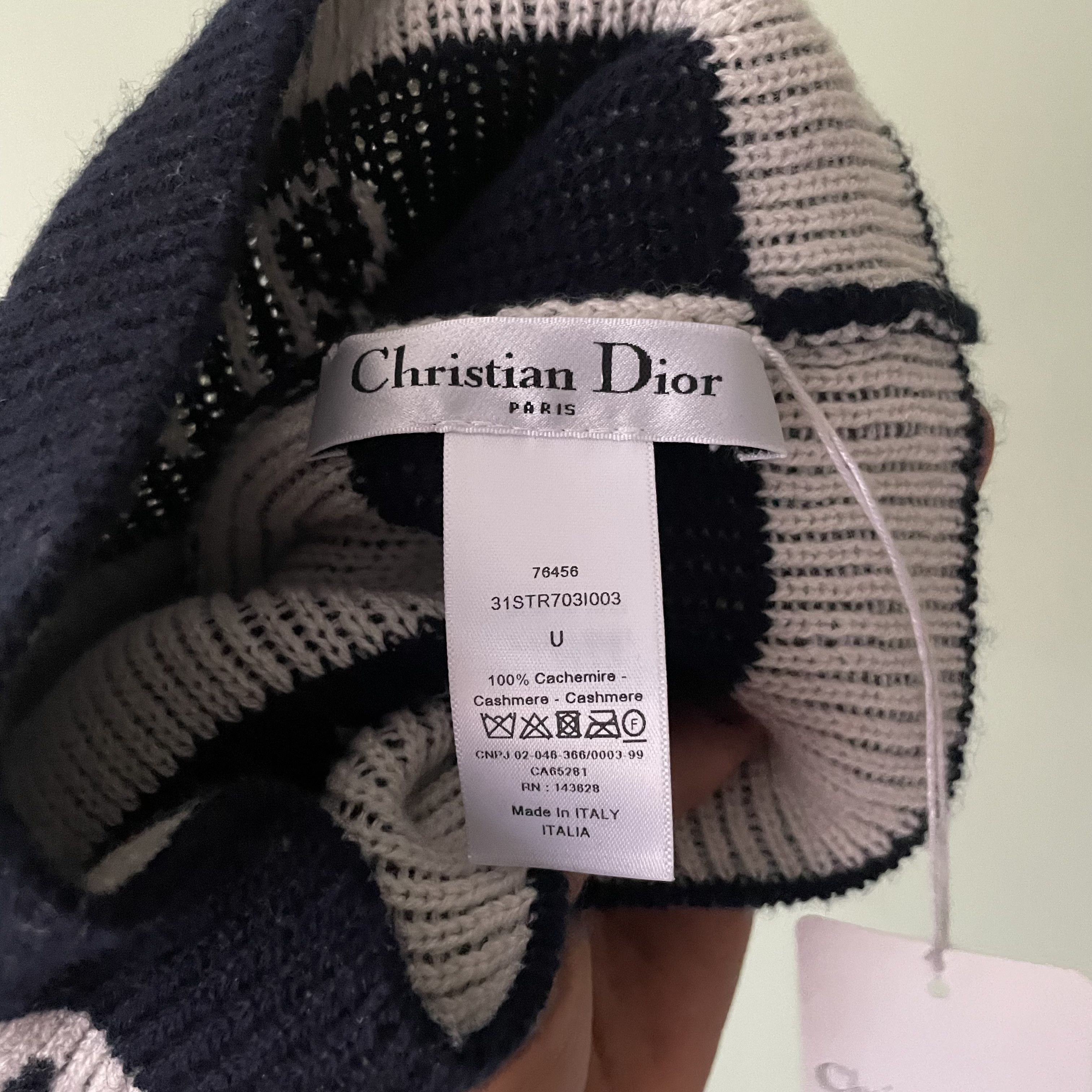 Dior Christian Dior Beanie Size ONE SIZE - 4 Thumbnail