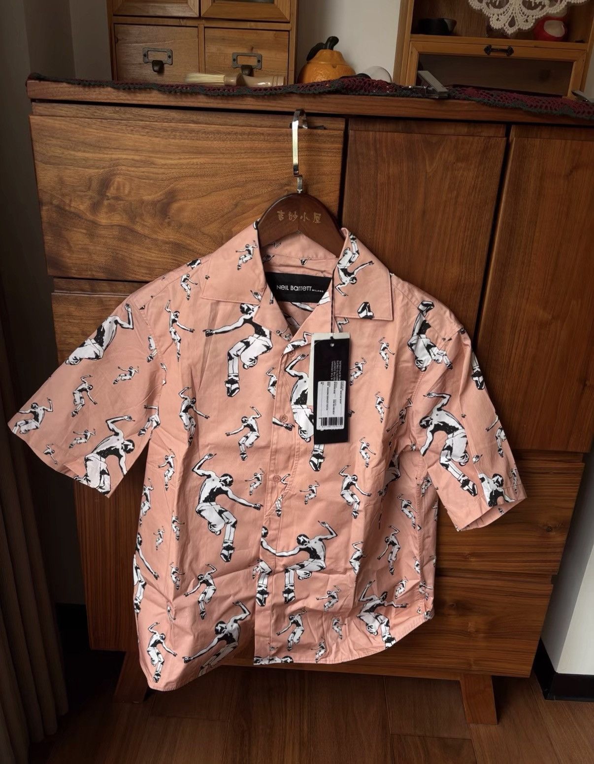 Neil Barrett Neil Barrett Short Sleeve Shirt J2 Size US XS / EU 42 / 0 - 1 Thumbnail