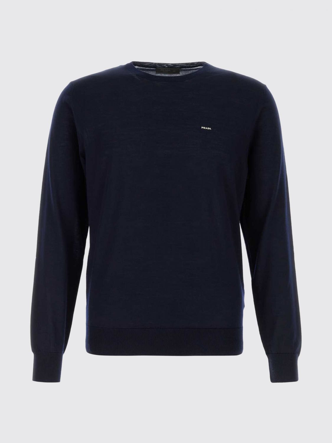 Prada Prada Sweater Men Blue Size US M / EU 48-50 / 2 - 1 Preview