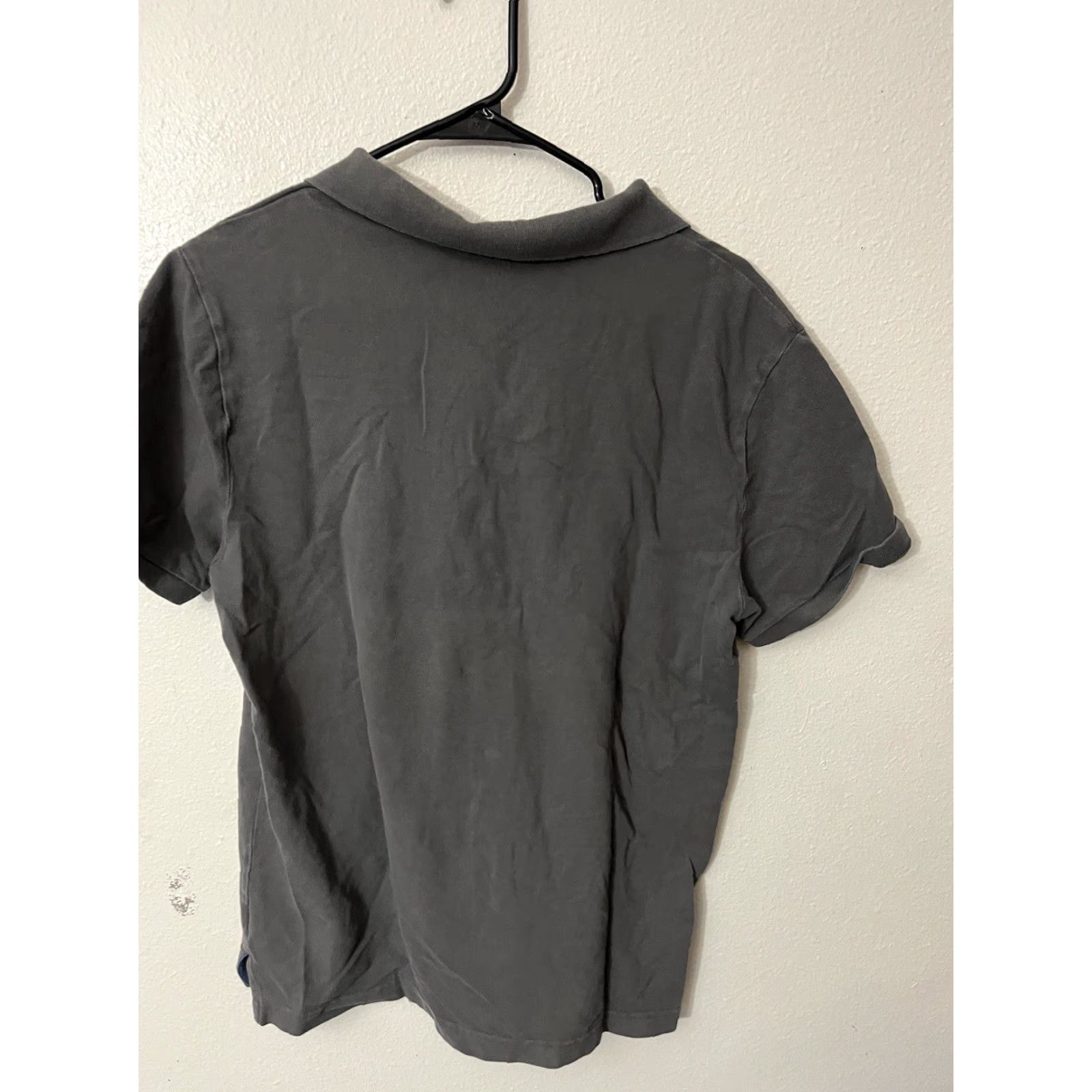 Gap VINTAGE Gap Pique Polo Shirt Men’s Short Sleeve Gray Solid Activewear Casual Size Large Size US L / EU 52-54 / 3 - 2 Thumbnail