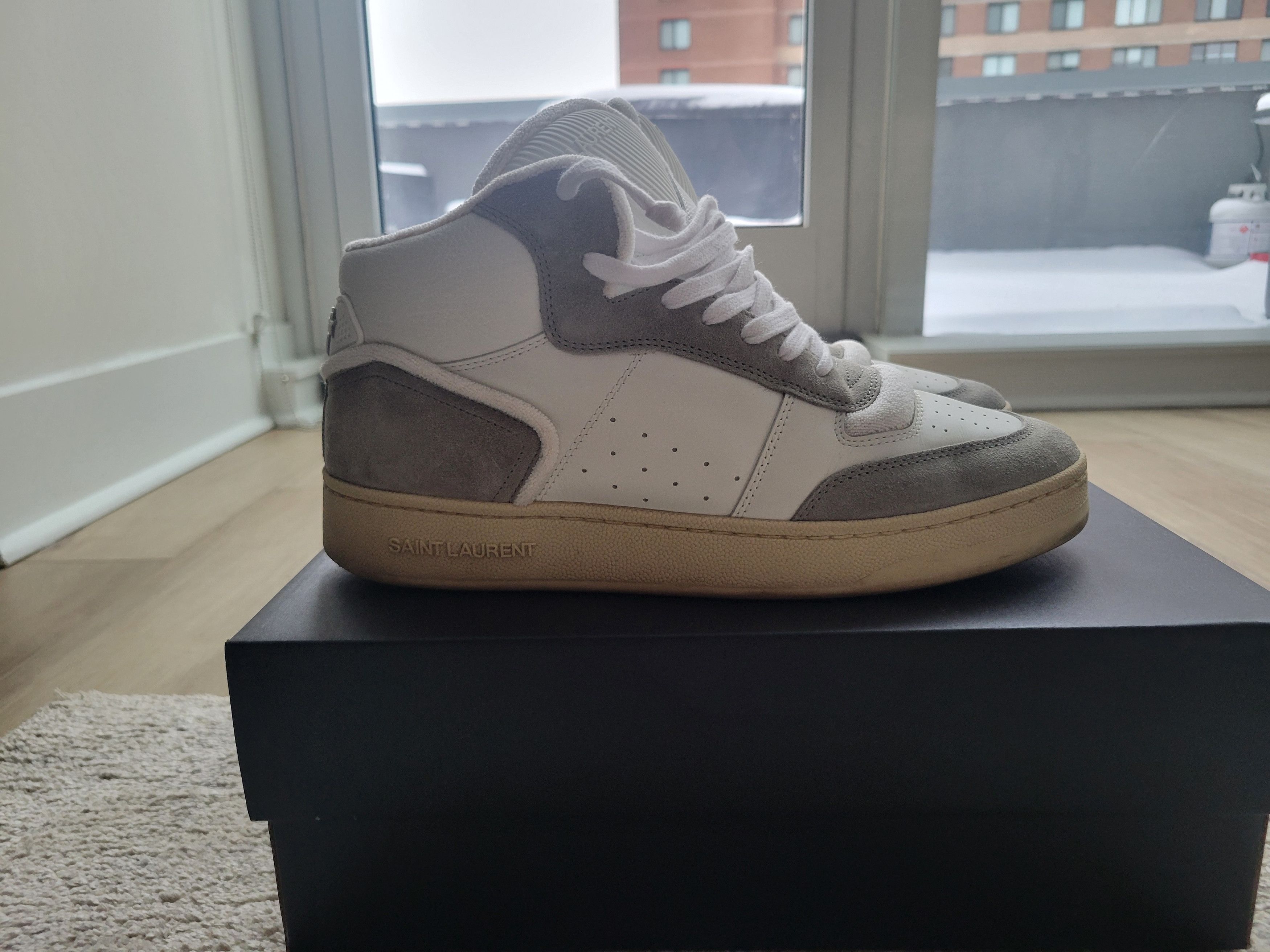 Saint Laurent Paris High top 80 Size US 10 / EU 43 - 16 Thumbnail