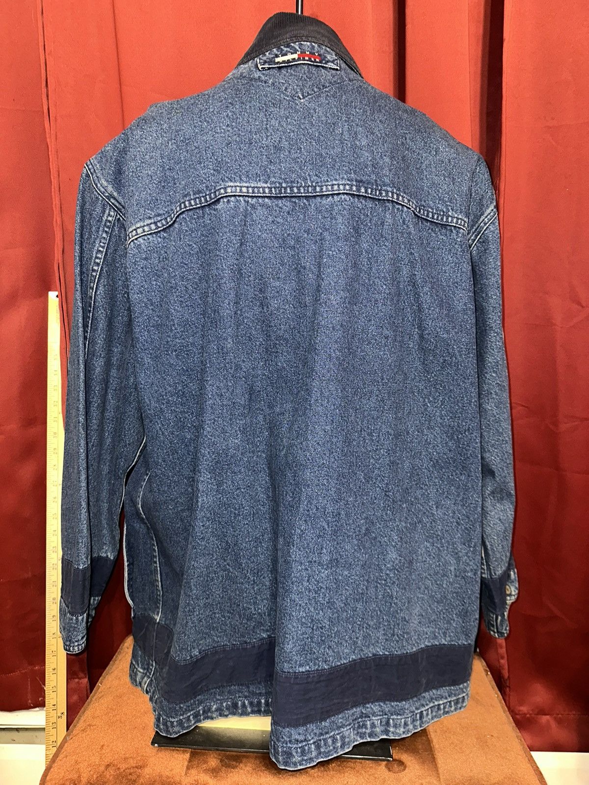 Tommy Hilfiger × Vintage Vintage Tommy Hilfiger Denim Chore Coat 90’s Archival Grail Size US XL / EU 56 / 4 - 2 Thumbnail
