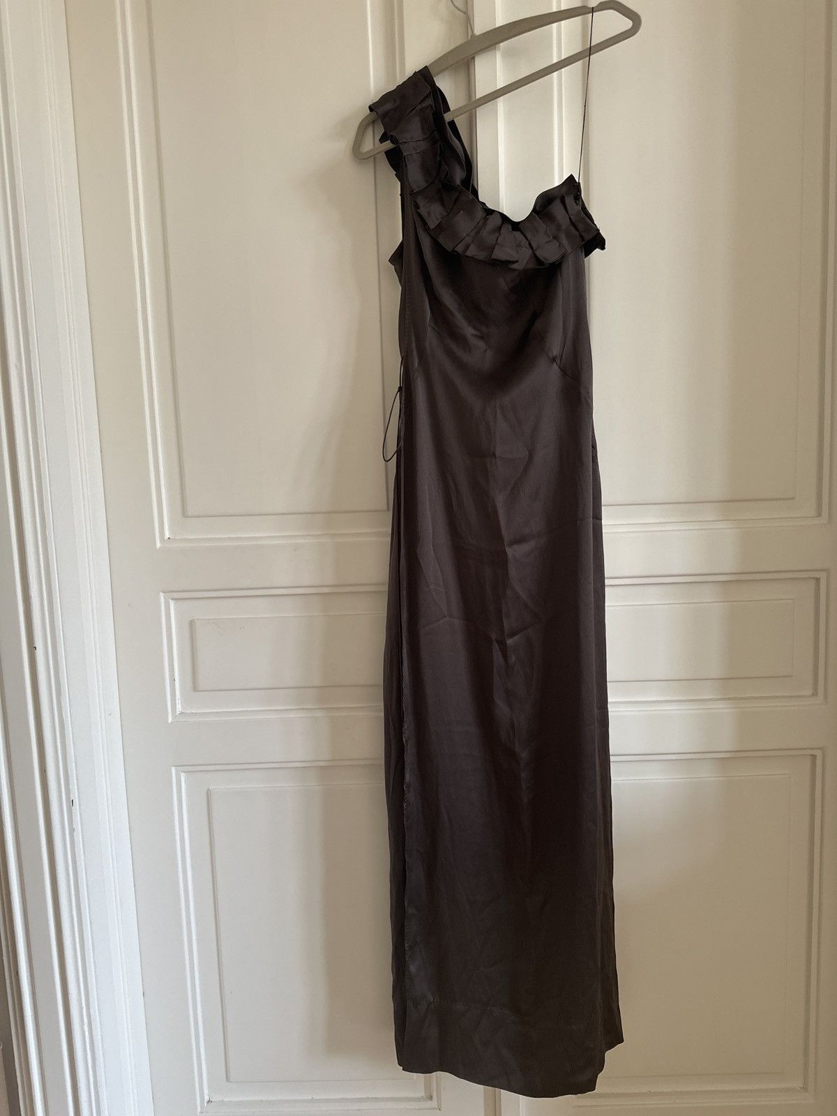 Hugo Boss Boss long one shoulder dress Size M / US 6-8 / IT 42-44 - 1 Thumbnail