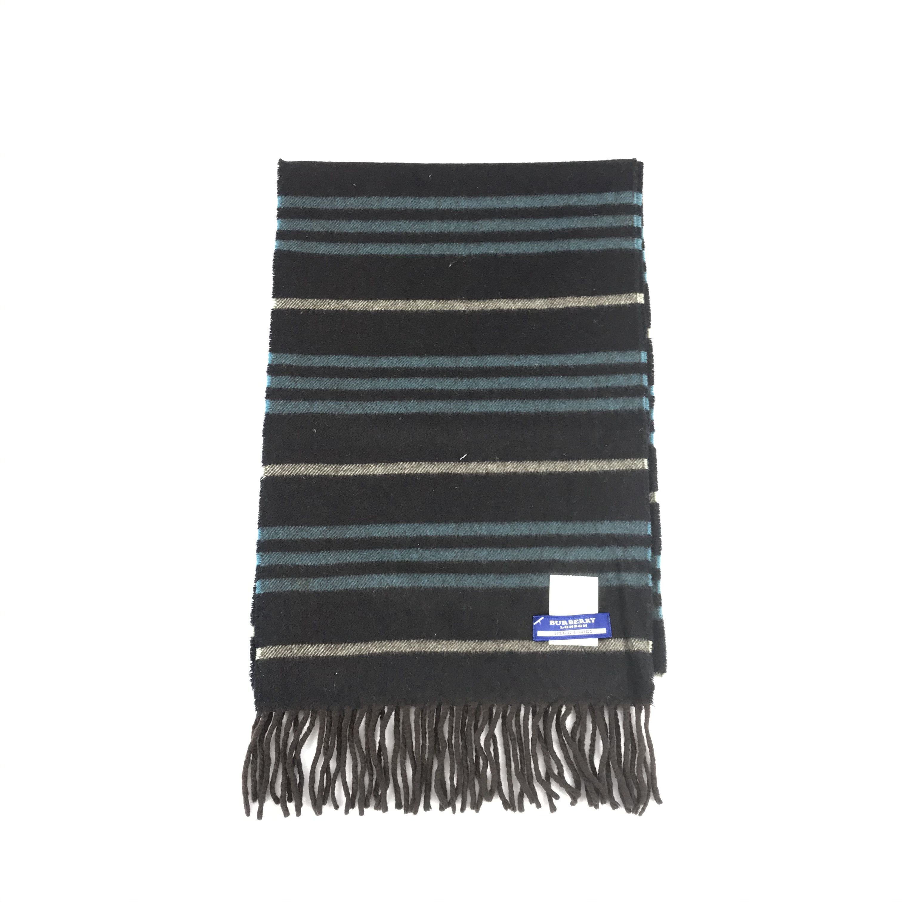 Burberry Vintage Burberry Scarf Muffler Wool Cashmere Scarves Size ONE SIZE - 2 Thumbnail