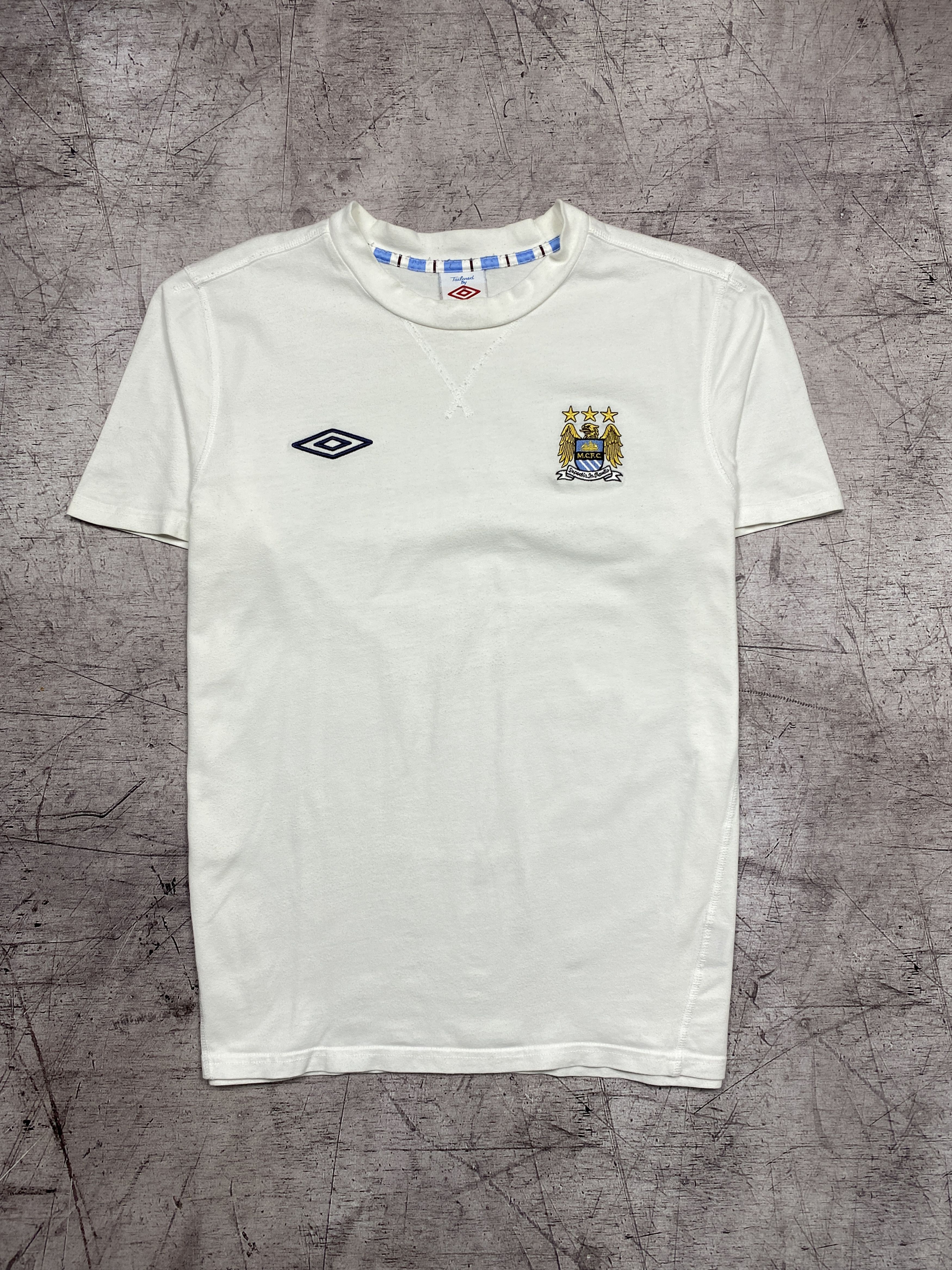 Umbro × Vintage Umbro Manchester City Vintage Mens Jersey T-Shirt Size US L / EU 52-54 / 3 - 1 Thumbnail