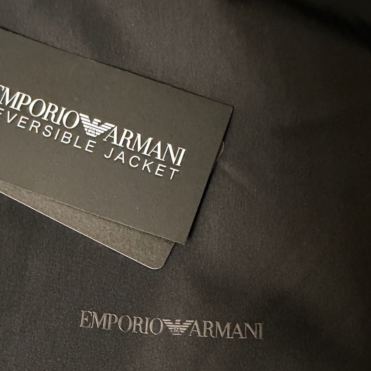 Emporio Armani Emporio Armani Reversible Bomber Jacket BNWT Men’s IT 58 Size US XXL / EU 58 / 5 - 7 Thumbnail