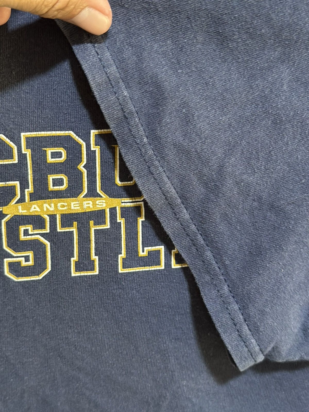 Vintage × WWE × WWF Vintage Cbu Wrestling Lancers Sun Faded Tee Size US L / EU 52-54 / 3 - 5 Thumbnail