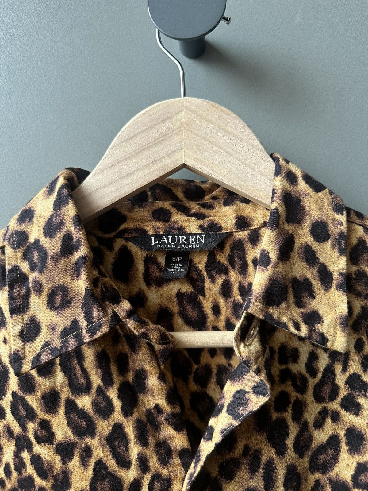 Lauren Ralph Lauren Lauren Ralph Lauren Womens Leopard Long Shirt Size S Size S / US 4 / IT 40 - 4 Thumbnail