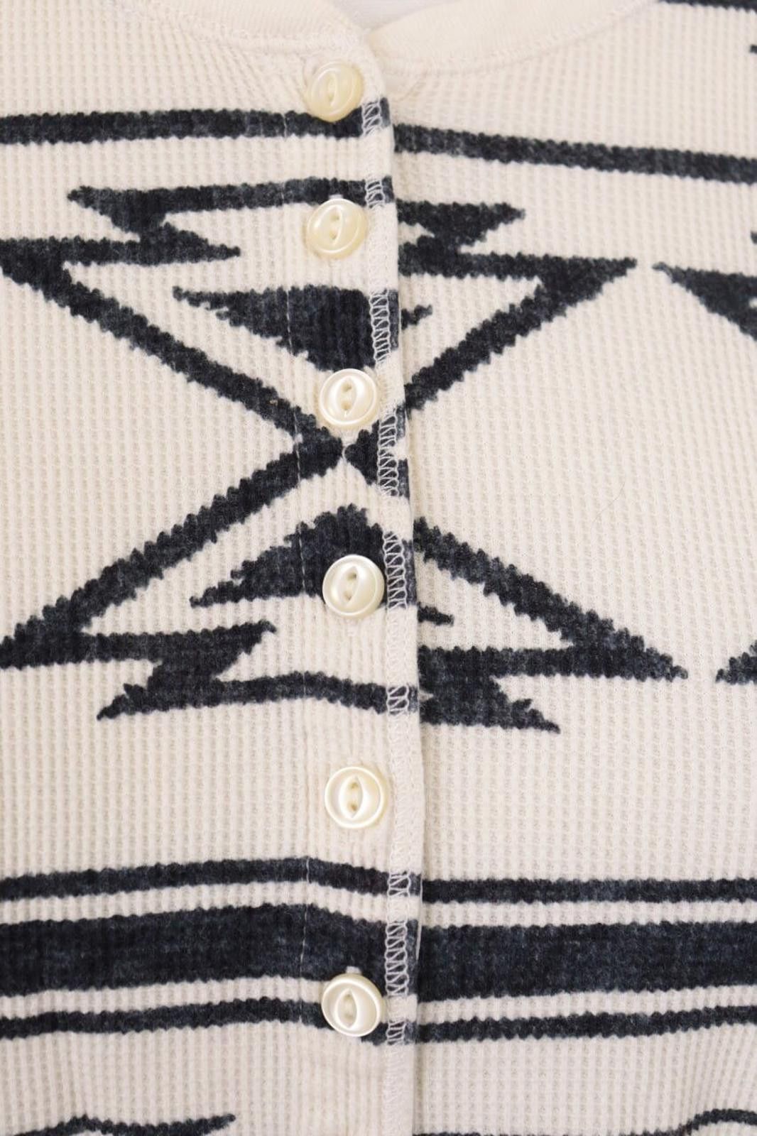 Lauren Ralph Lauren Lauren Ralph Lauren Beige Geometric Sweater Size XXL Size XXL / US 16-18 / IT 52-54 - 3 Thumbnail