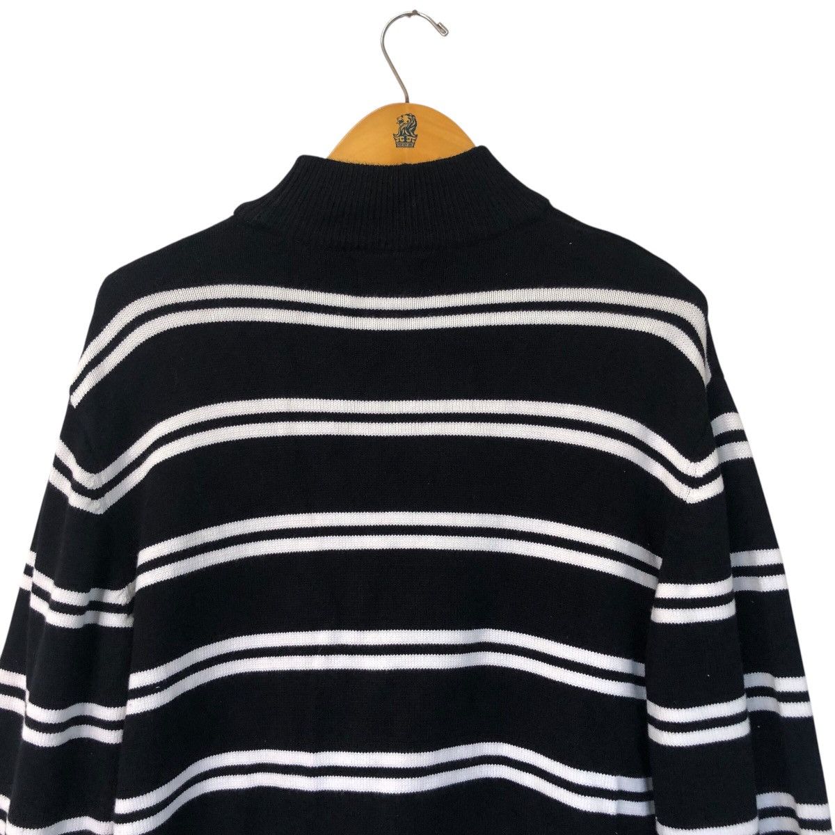 Pull & Bear Vintage Pull & Bear Crewneck Striped Knitwear Sweater Jumper Size US L / EU 52-54 / 3 - 8 Thumbnail