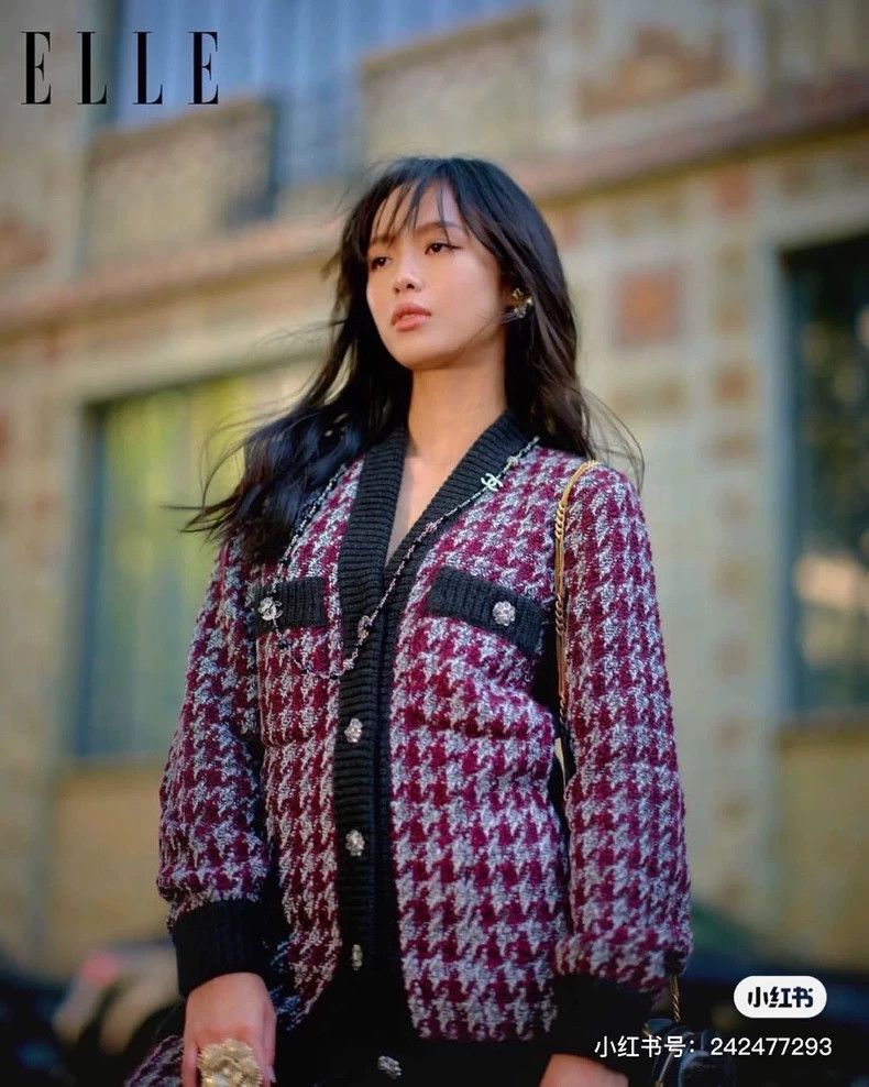 Chanel Chanel 23k purple plaid cardigan jacket 2504-Nextarrow Size XS / US 0-2 / IT 36-38 - 7 Thumbnail