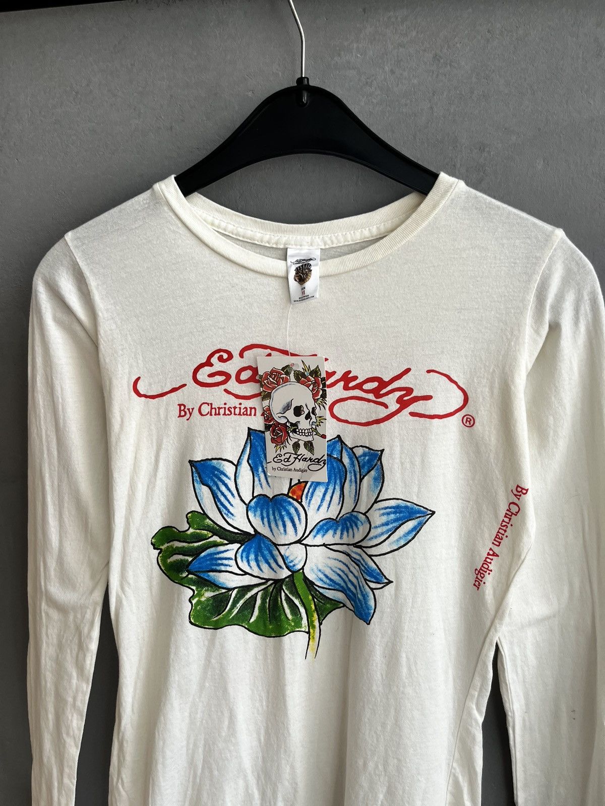 Christian Audigier × Ed Hardy × Vintage Ed Hardy skull long sleeve Size M / US 6-8 / IT 42-44 - 4 Thumbnail