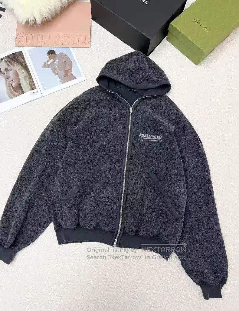 Balenciaga Balenciaga Reversible Reverse Wearing Coke Logo Hoodie Size US M / EU 48-50 / 2 - 1 Thumbnail