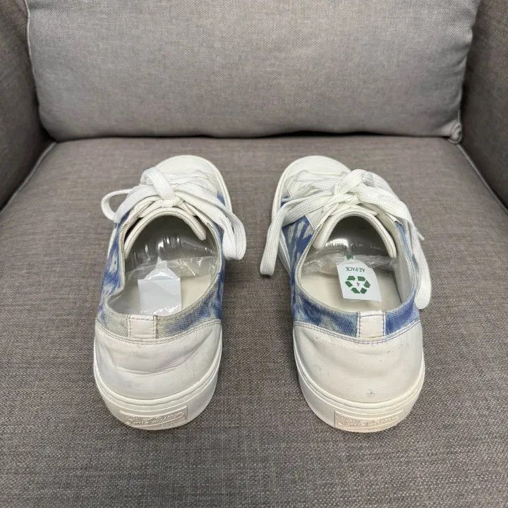 Louis Vuitton Louis Vuitton Tattoo Logo Sneakers in Blue and White -2508 Size US 9 / EU 42 - 3 Thumbnail