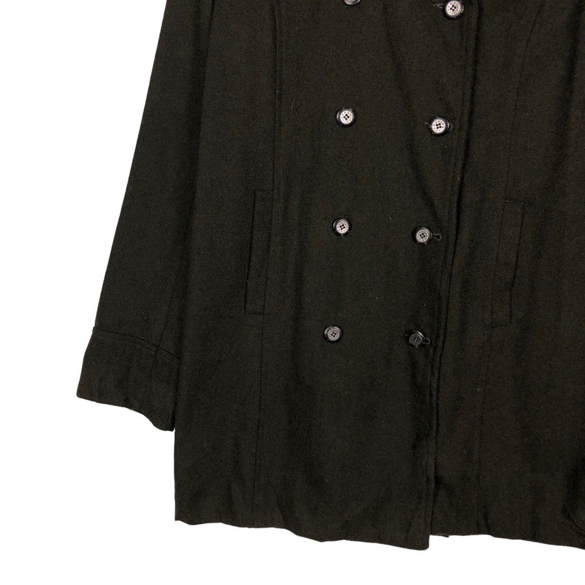 Japanese Brand 🔥Vintage Biker Jacket Quicksilver Double Collar Wool Size US S / EU 44-46 / 1 - 4 Thumbnail