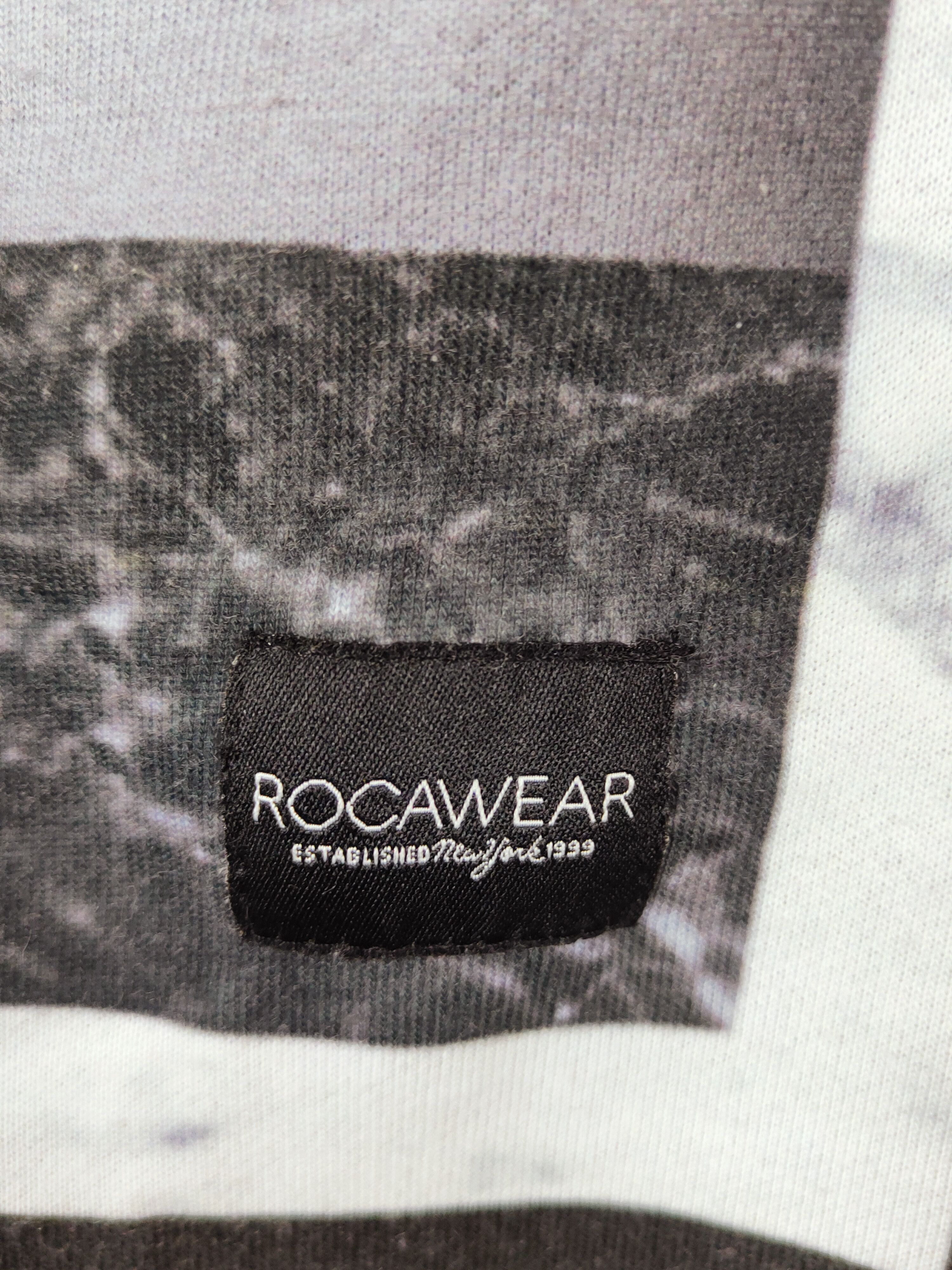 Rocawear × Vintage Rocawear Vintage Black Hoodie Sweatshirts Size US XXL / EU 58 / 5 - 4 Thumbnail