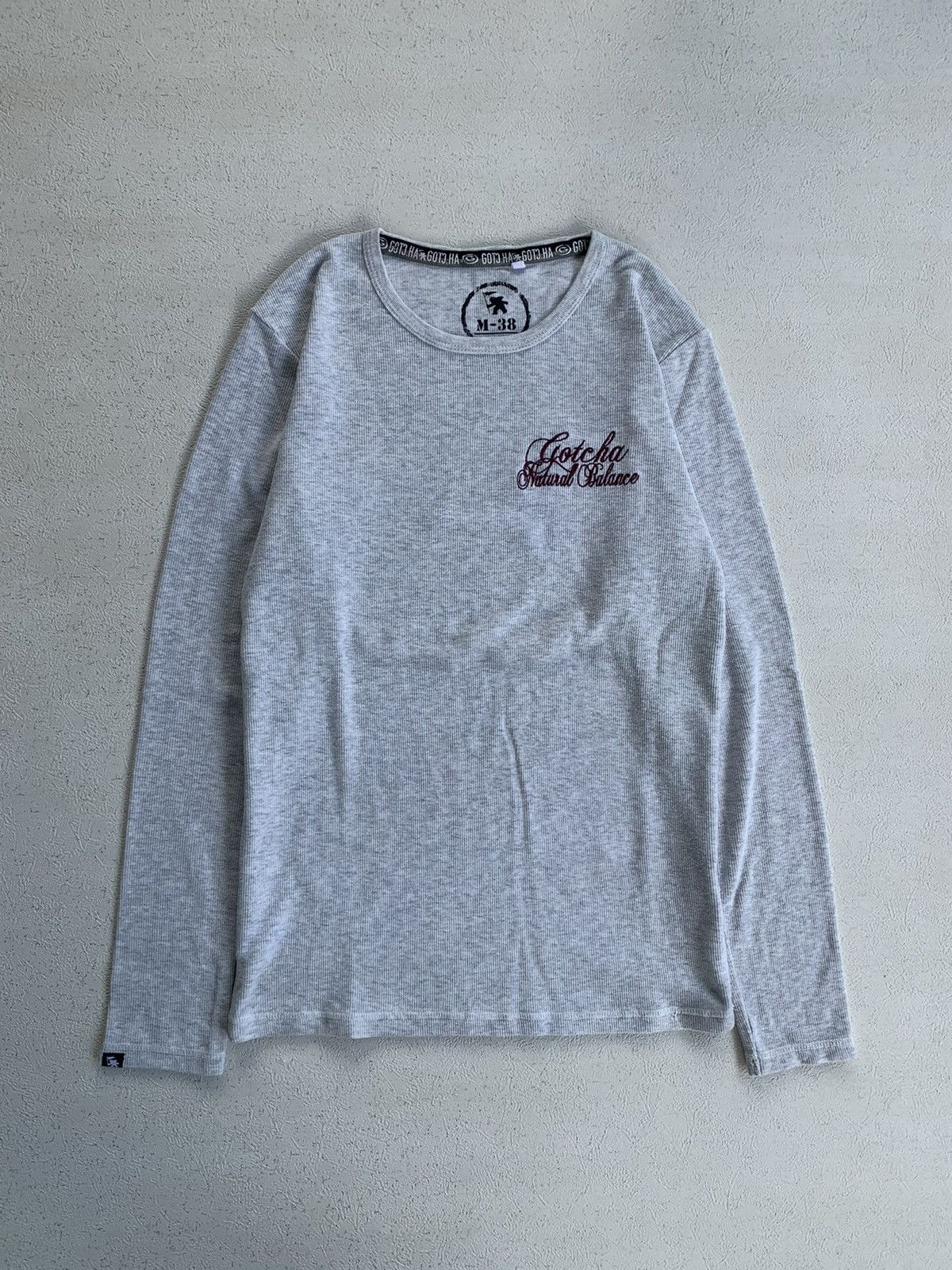 Gotcha Y2K Poem Gotcha Surf Longsleeve textured ifsixwasnine style Size US M / EU 48-50 / 2 - 1 Thumbnail