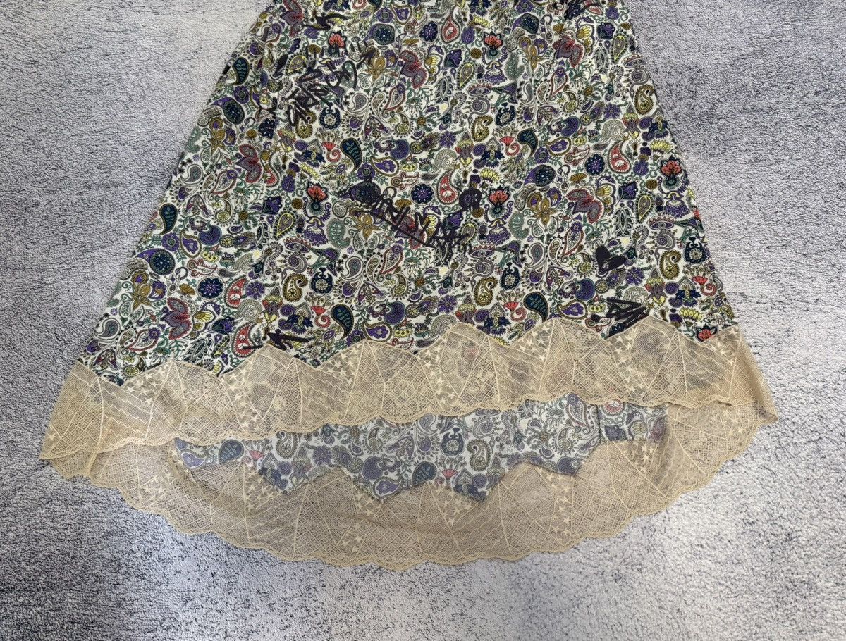 Zadig & Voltaire Zadig & Voltaire Joslin Mandala Skirt Lace Paisley Boho M- L Size 30" / US 8 / IT 44 - 11 Thumbnail