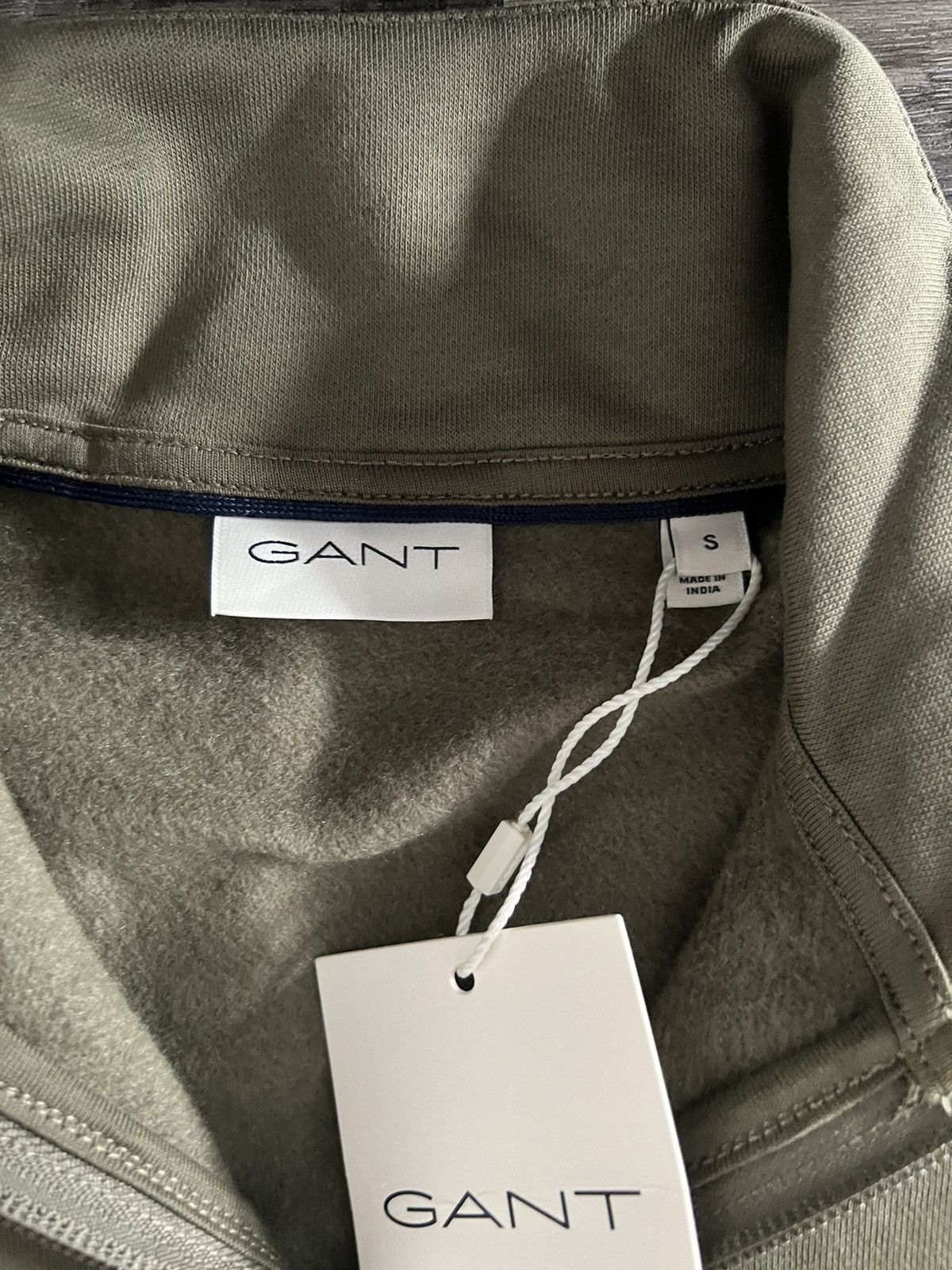 Gant Gant green pull quart zip sweat Size US S / EU 44-46 / 1 - 2 Thumbnail