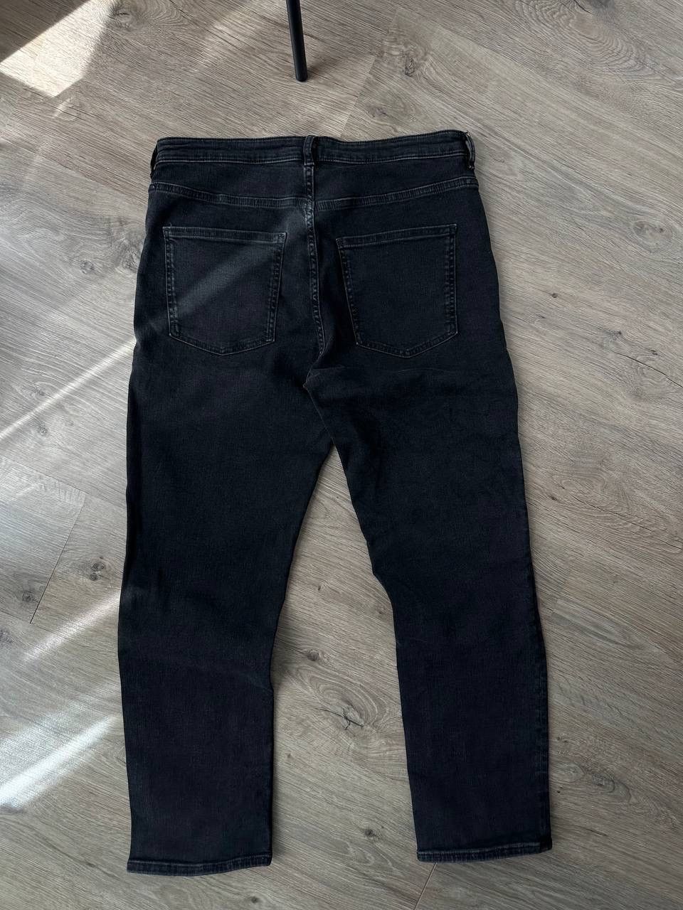 Cos × Vintage Vintage COS Denim Black Straight Slim Pants Size US 32 / EU 48 - 8 Thumbnail