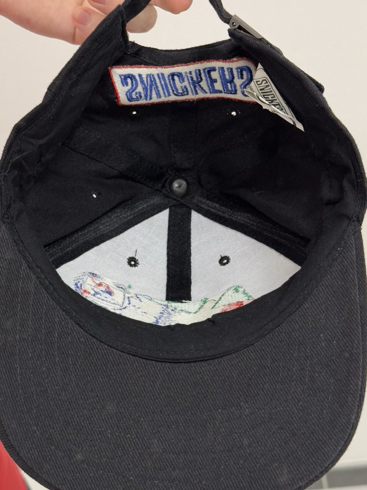 Vintage Vintage 90s Cap Snickers Football France 1998 World Cup Size ONE SIZE - 10 Thumbnail