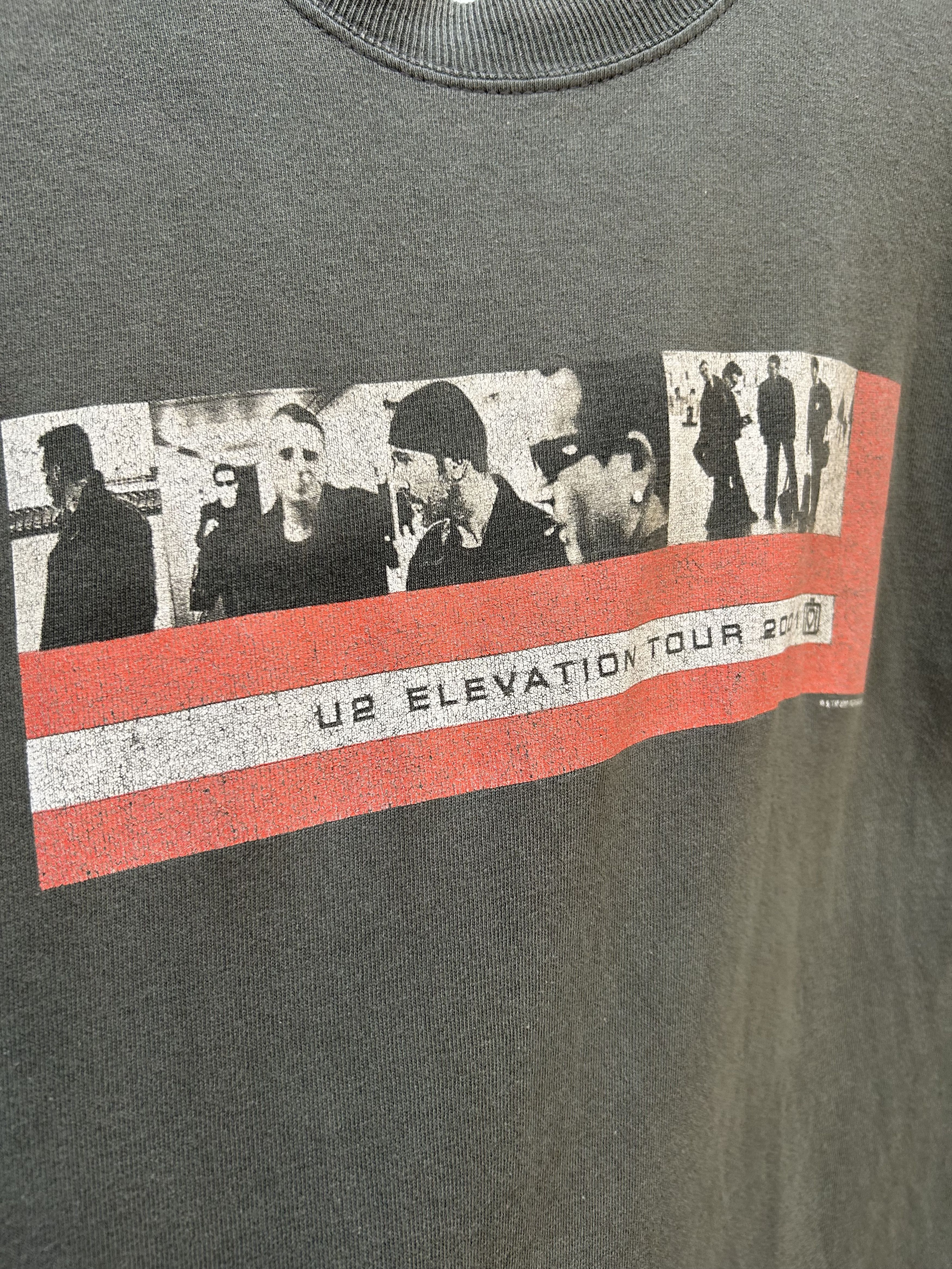Band Tees Vintage 2001 U2 Rock Band Elevation Tour T-shirt Size US M / EU 48-50 / 2 - 5 Thumbnail