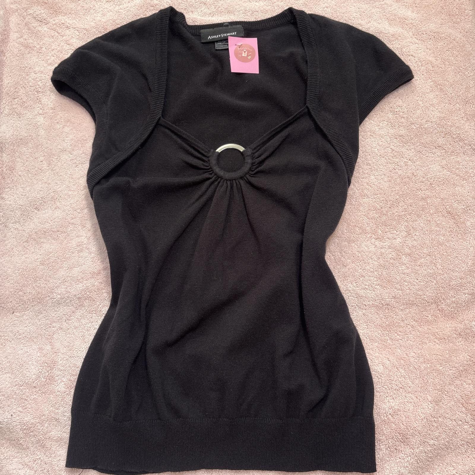 Other y2k grunge office siren ring detail blouse Size M / US 6-8 / IT 42-44 - 1 Thumbnail