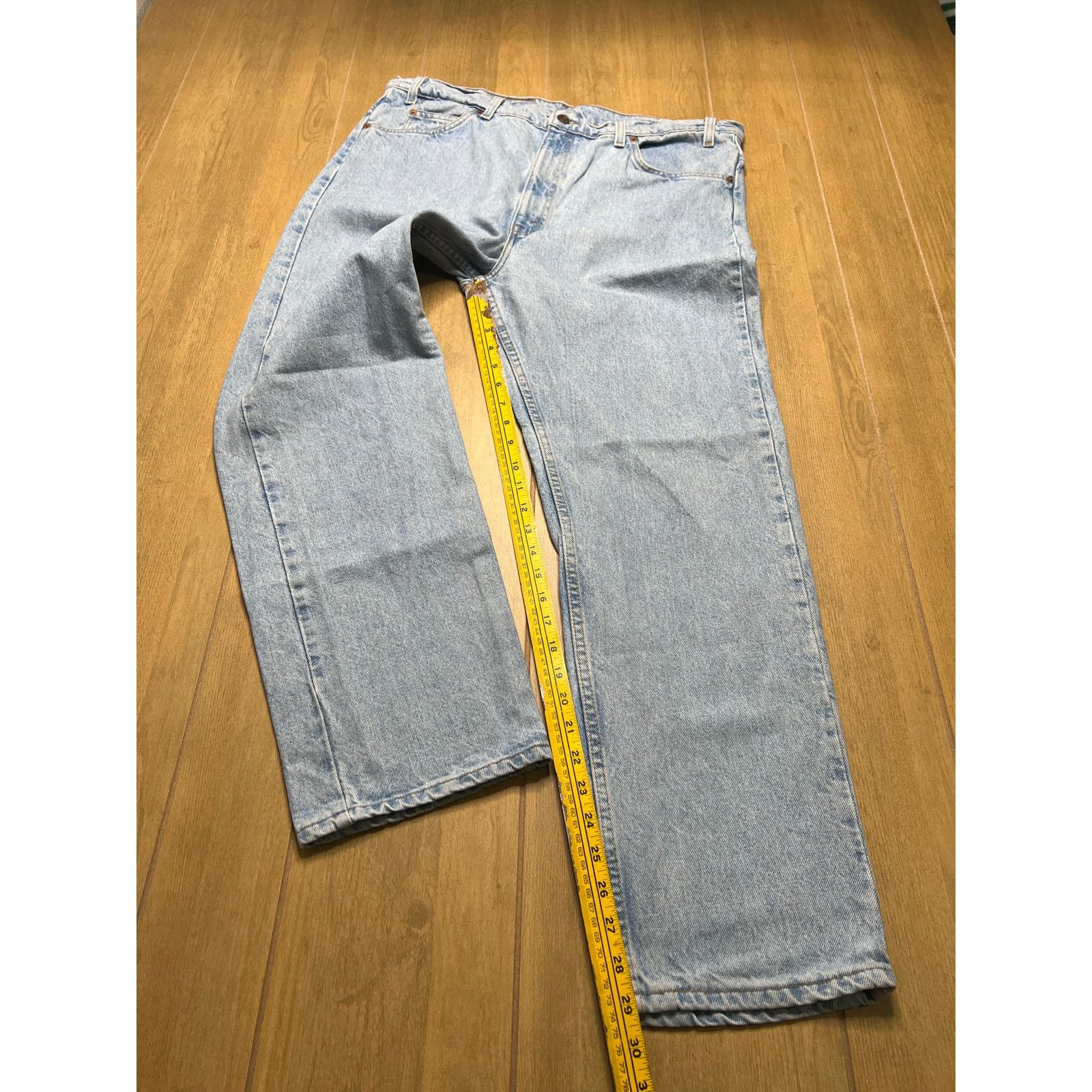 Levi's Levi’s 505 Regular Fit Straight Leg Jeans Brazil W40 L30 Size US 40 / EU 56 - 8 Thumbnail