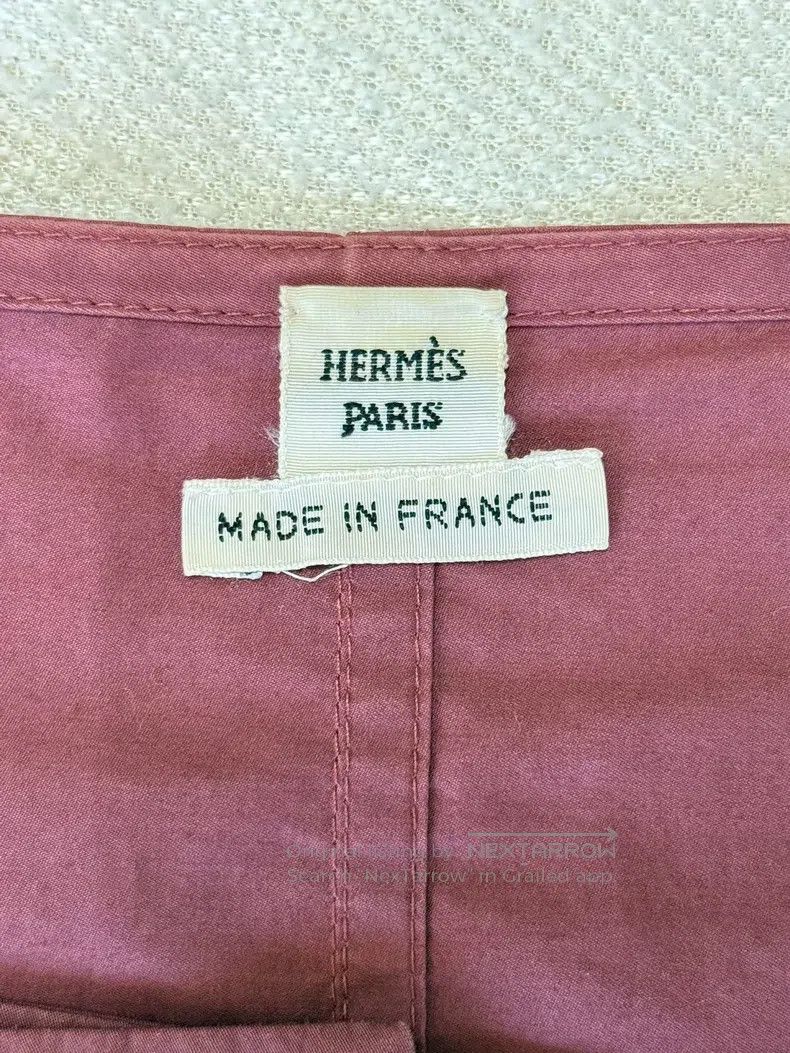 Hermes Hermes Rose red short jacket Size XS / US 0-2 / IT 36-38 - 6 Thumbnail