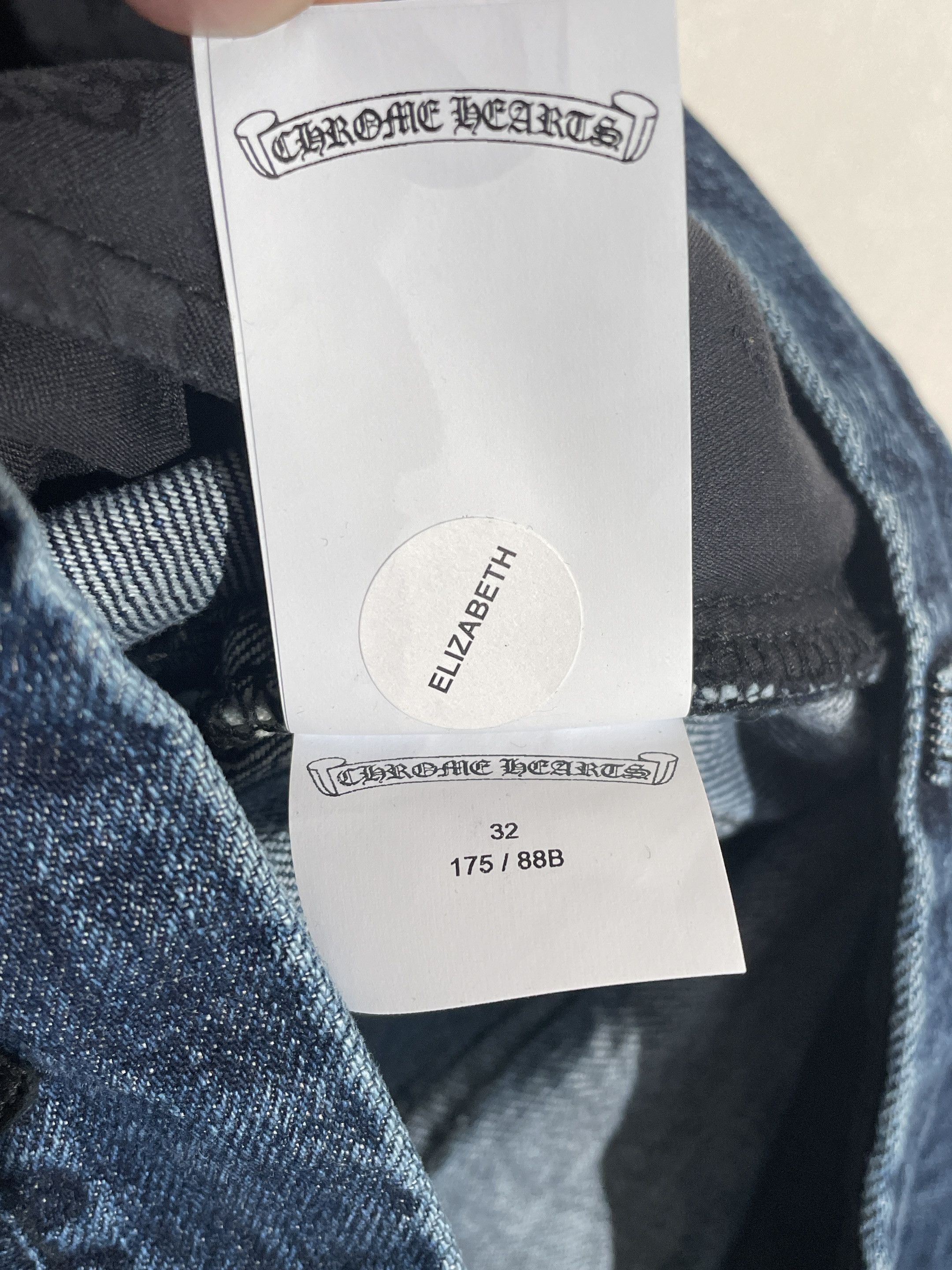 Chrome Hearts Chrome Hearts Levi's 501 Black & White Cross Flame Jeans Size US 32 / EU 48 - 15 Thumbnail